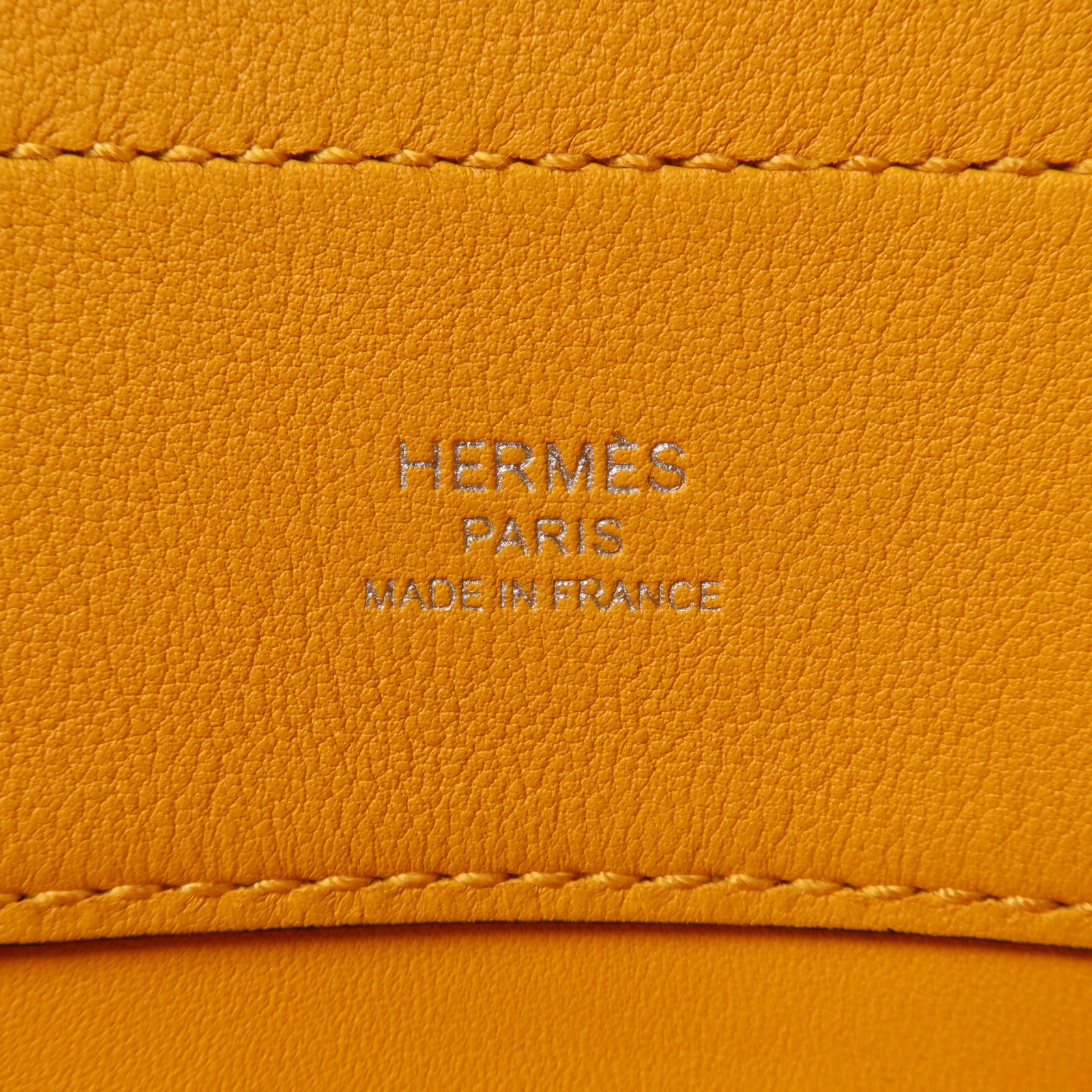 HERMES Swift皮革Aline Mini肩背袋Jaune d'Or