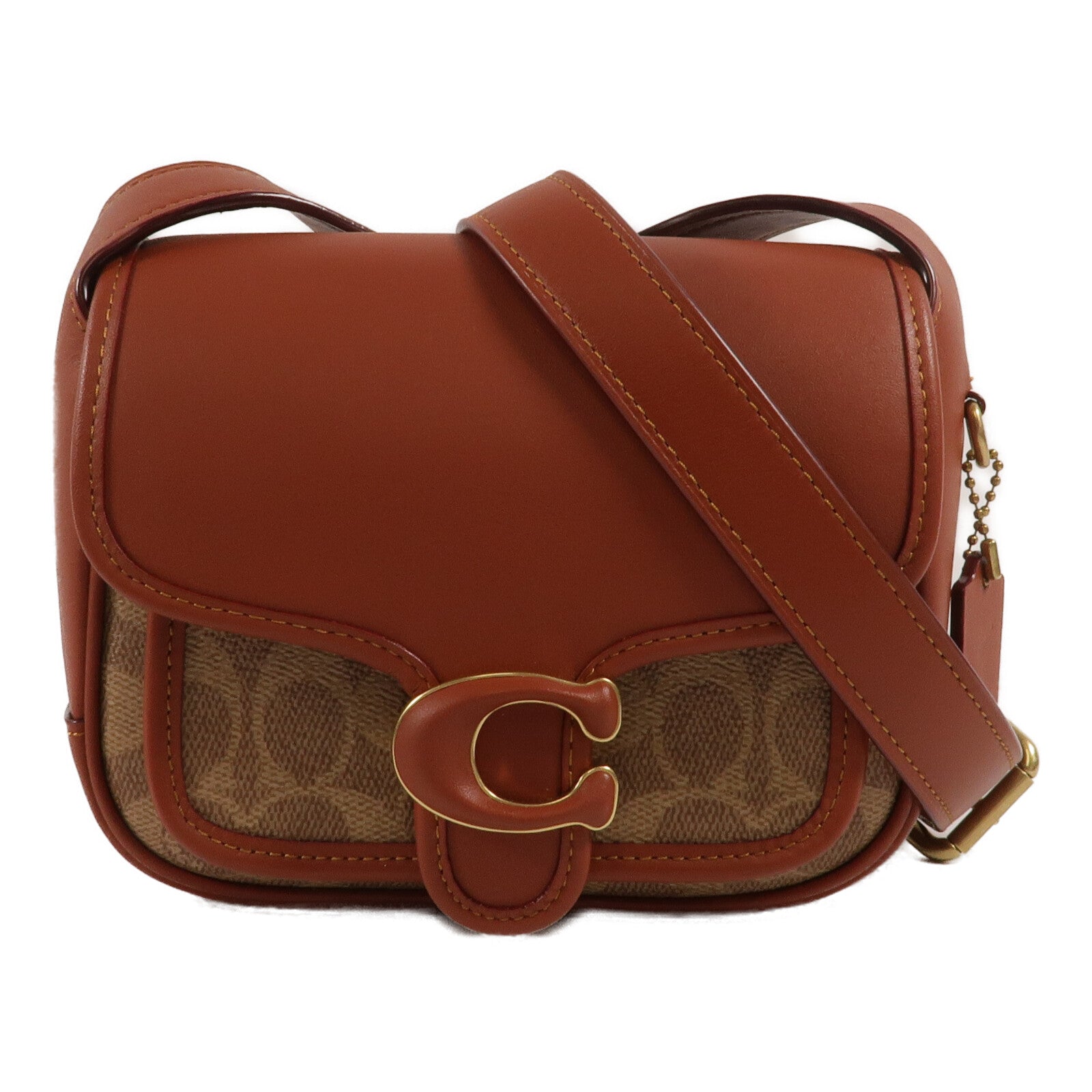 COACH 牛皮皮革Shoulder Bag肩背袋