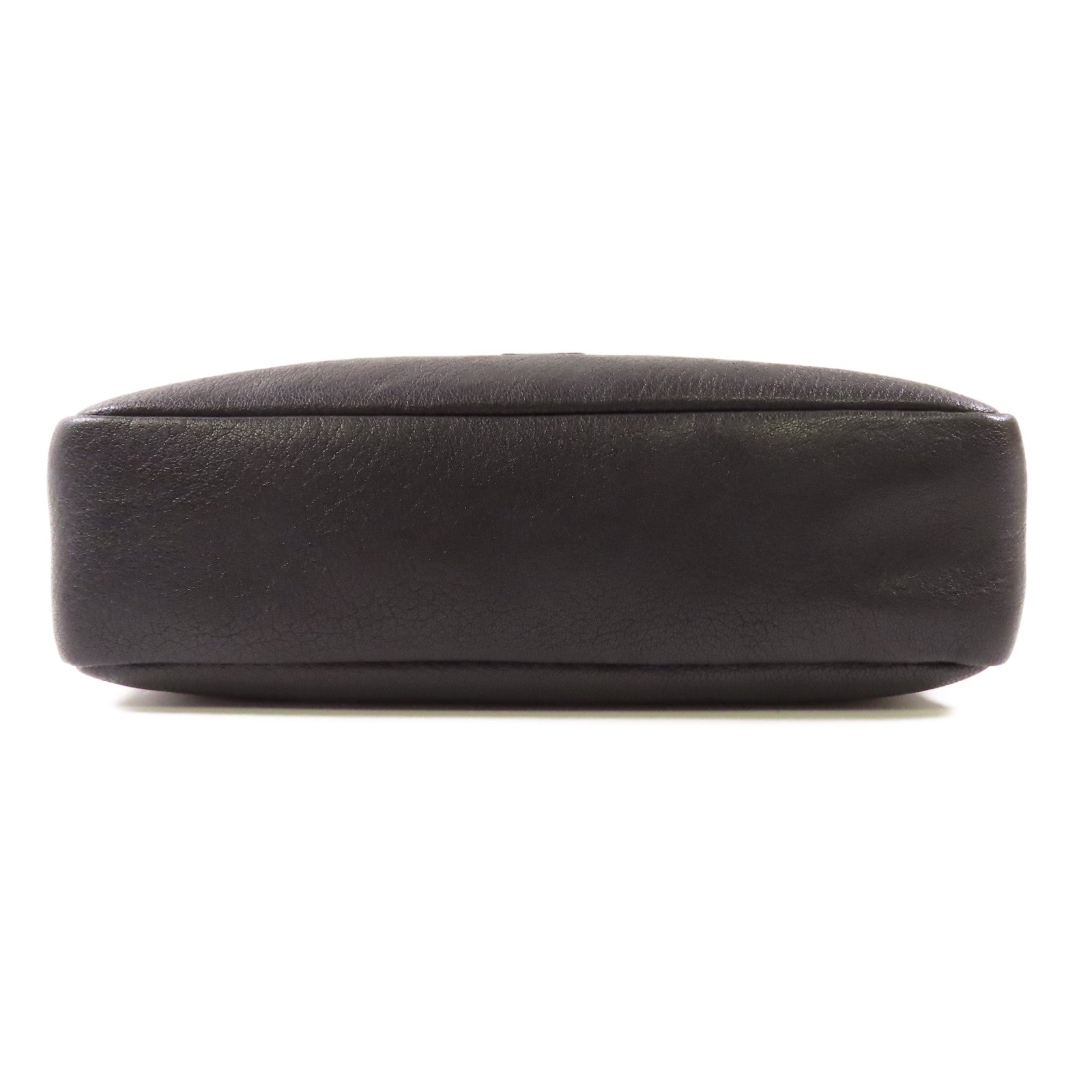 SAINT LAURENT 牛皮皮革Shoulder Bag銀扣肩背袋
