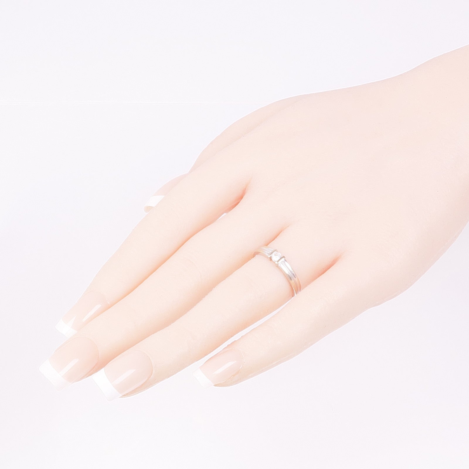 JEWELRY 18K白金Diamond Ring鑽石戒指US#7