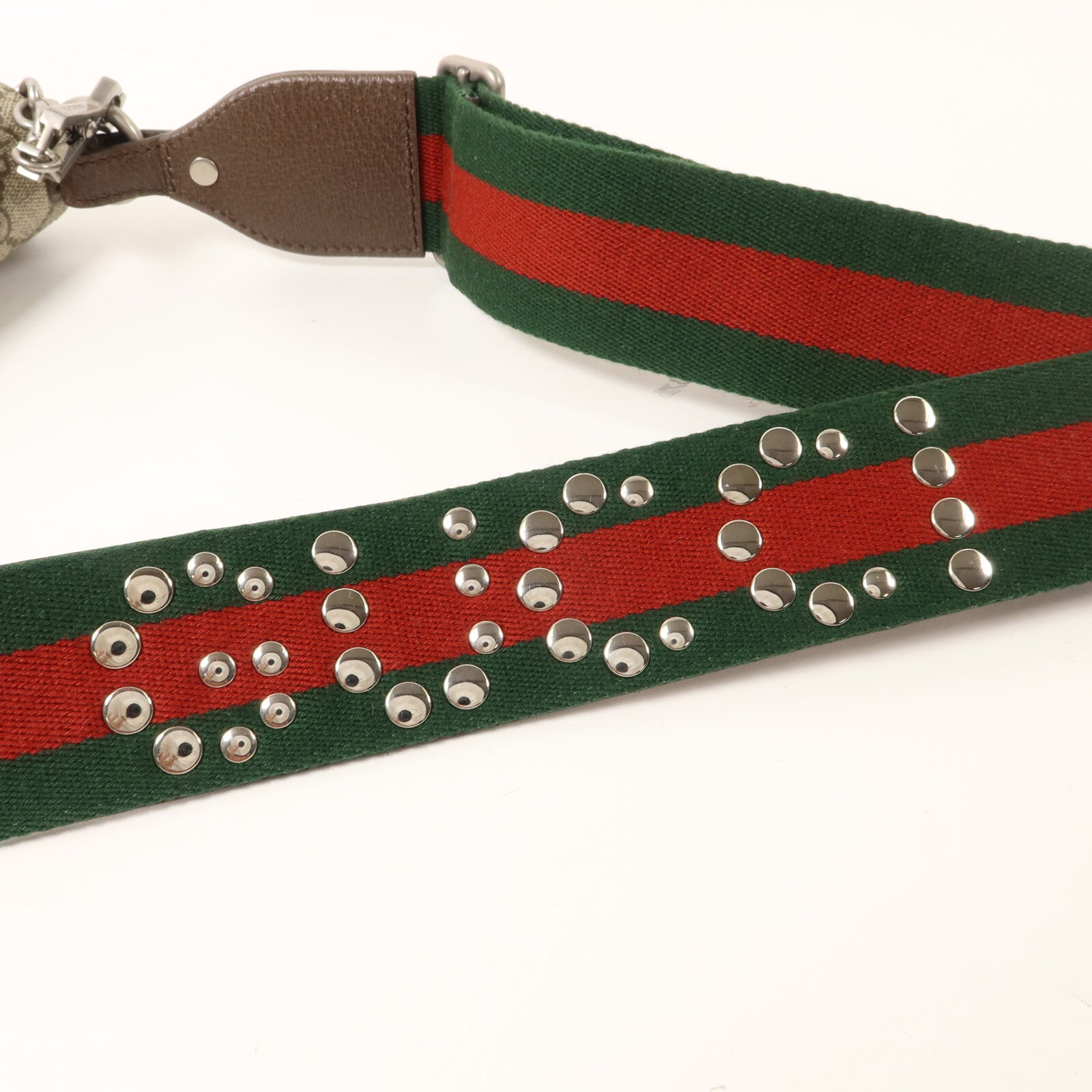 GUCCI 塗層帆布Dionysus Shoulder Bag鏈帶肩背袋