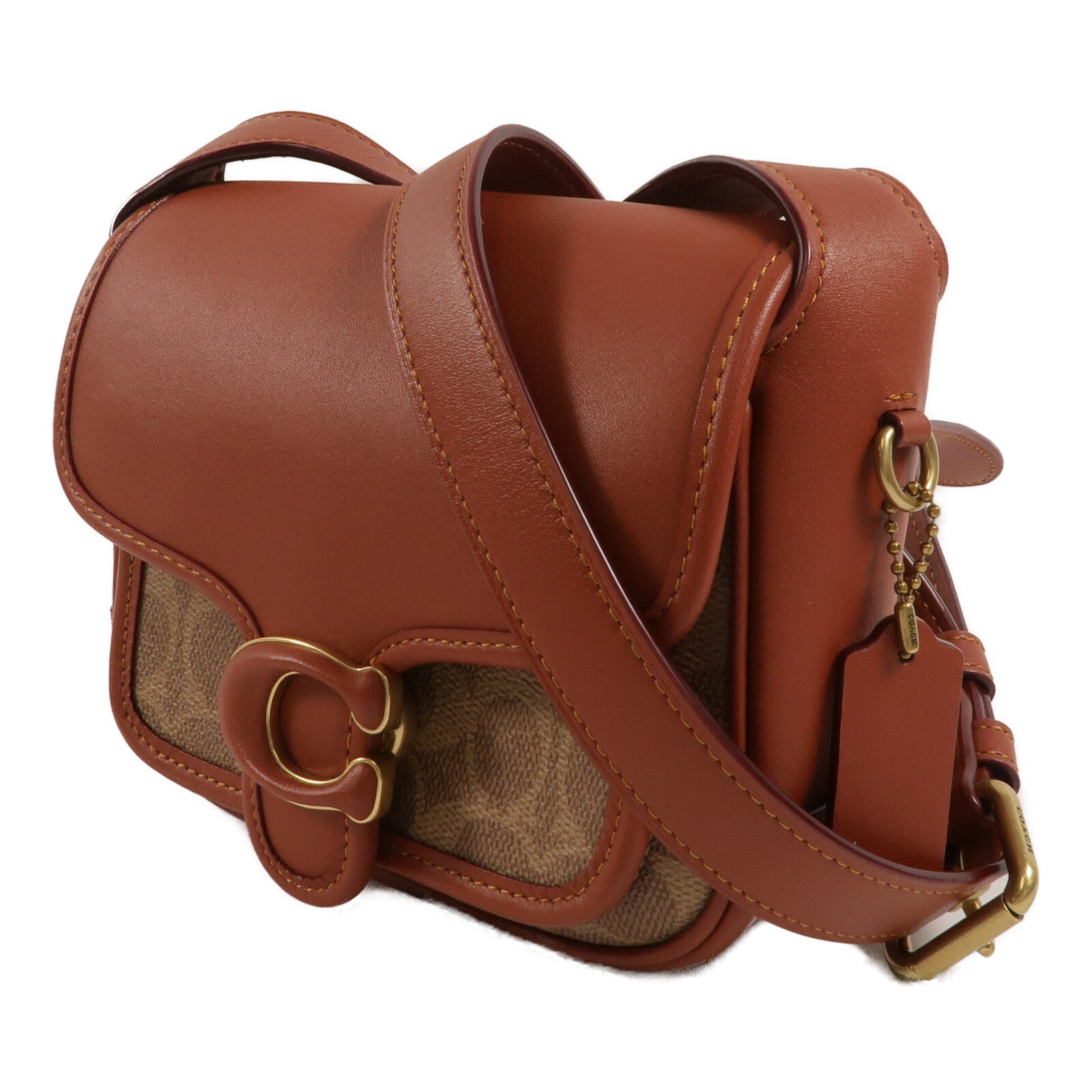 COACH 牛皮皮革Shoulder Bag肩背袋