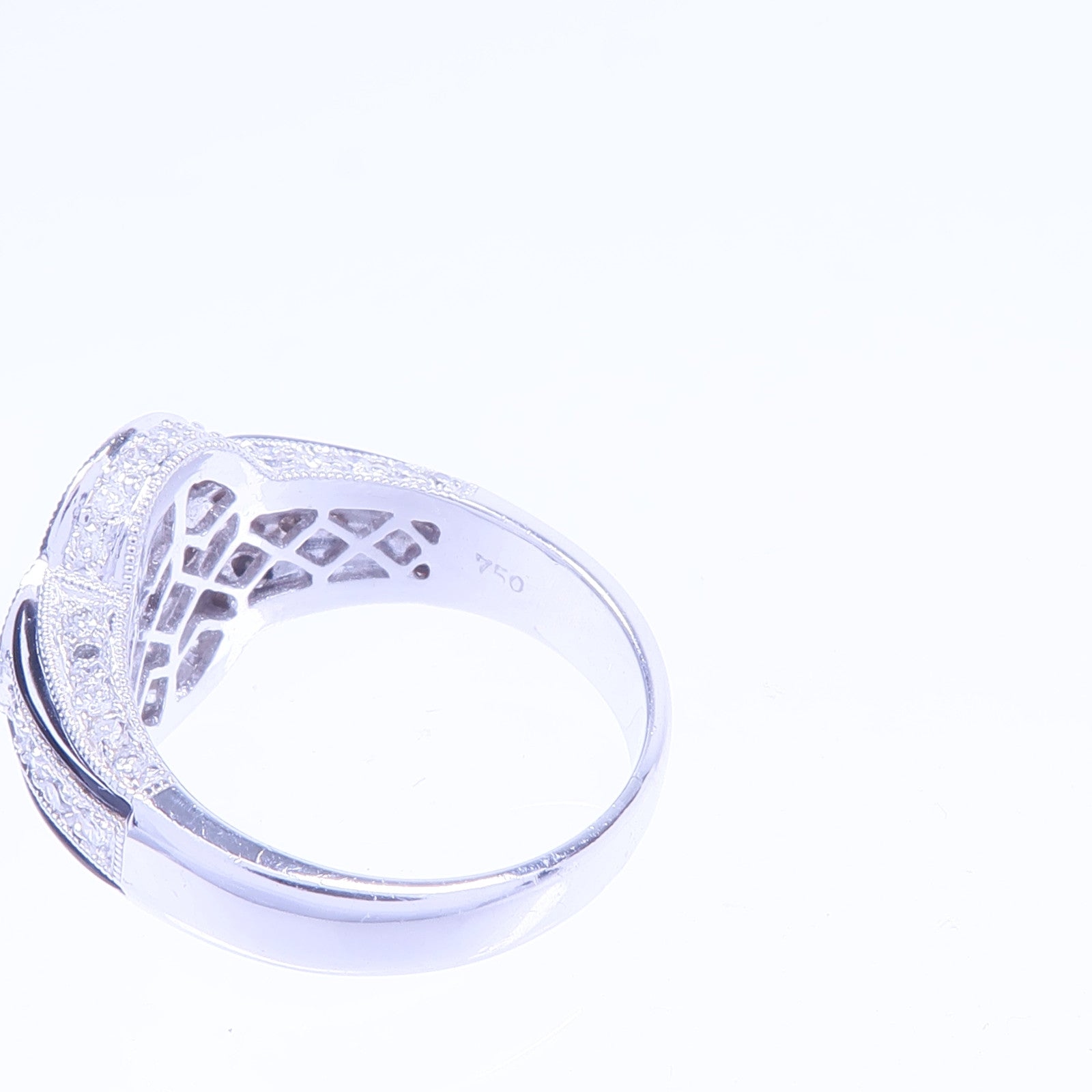 JEWELRY 18K白金Diamond Ring鑽石戒指US#4.25