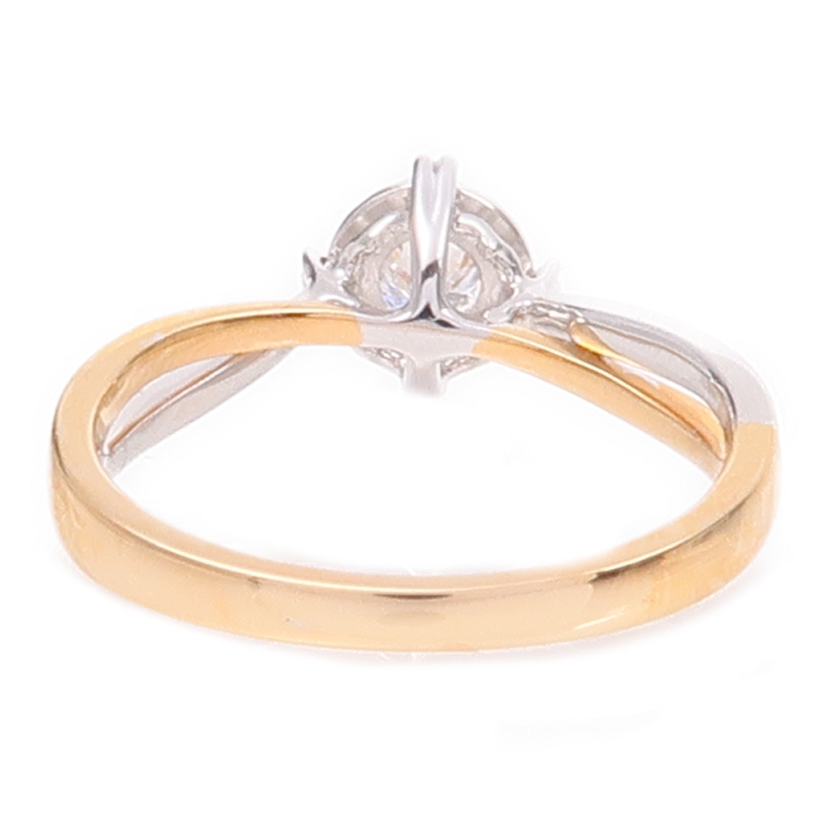 JEWELRY 【激減優惠】18K白金/玫瑰金Diamond Ring鑽石戒指US#5.75