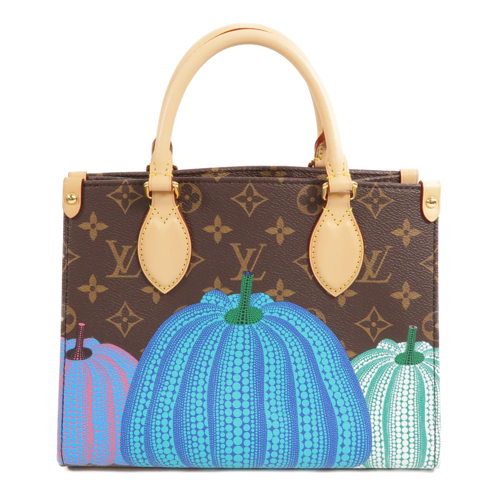 LOUIS VUITTON Monogram On The Go PM手挽肩背兩用袋