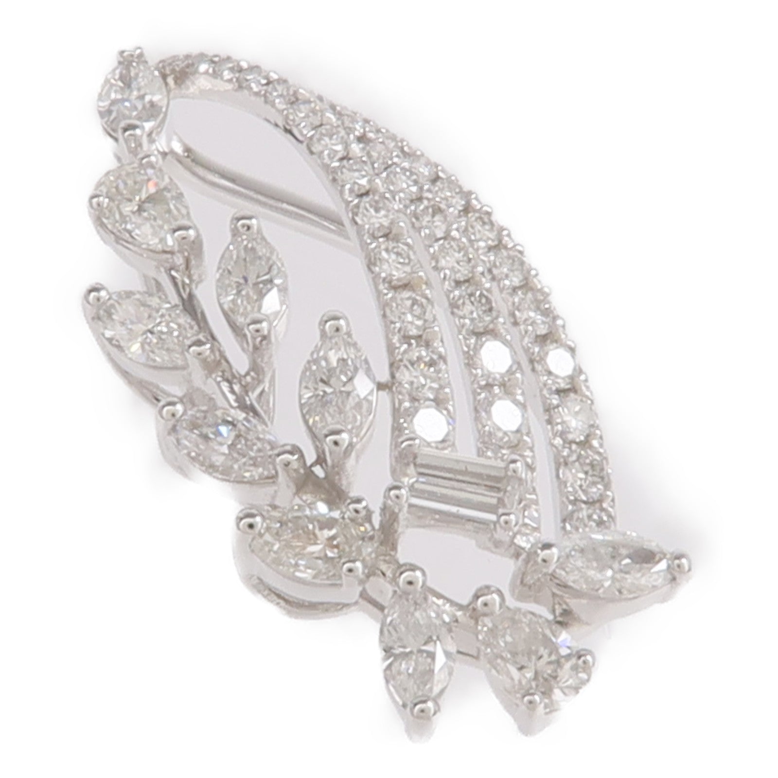 JEWELRY 18K白金Diamond Pendant Top鑽石吊墜