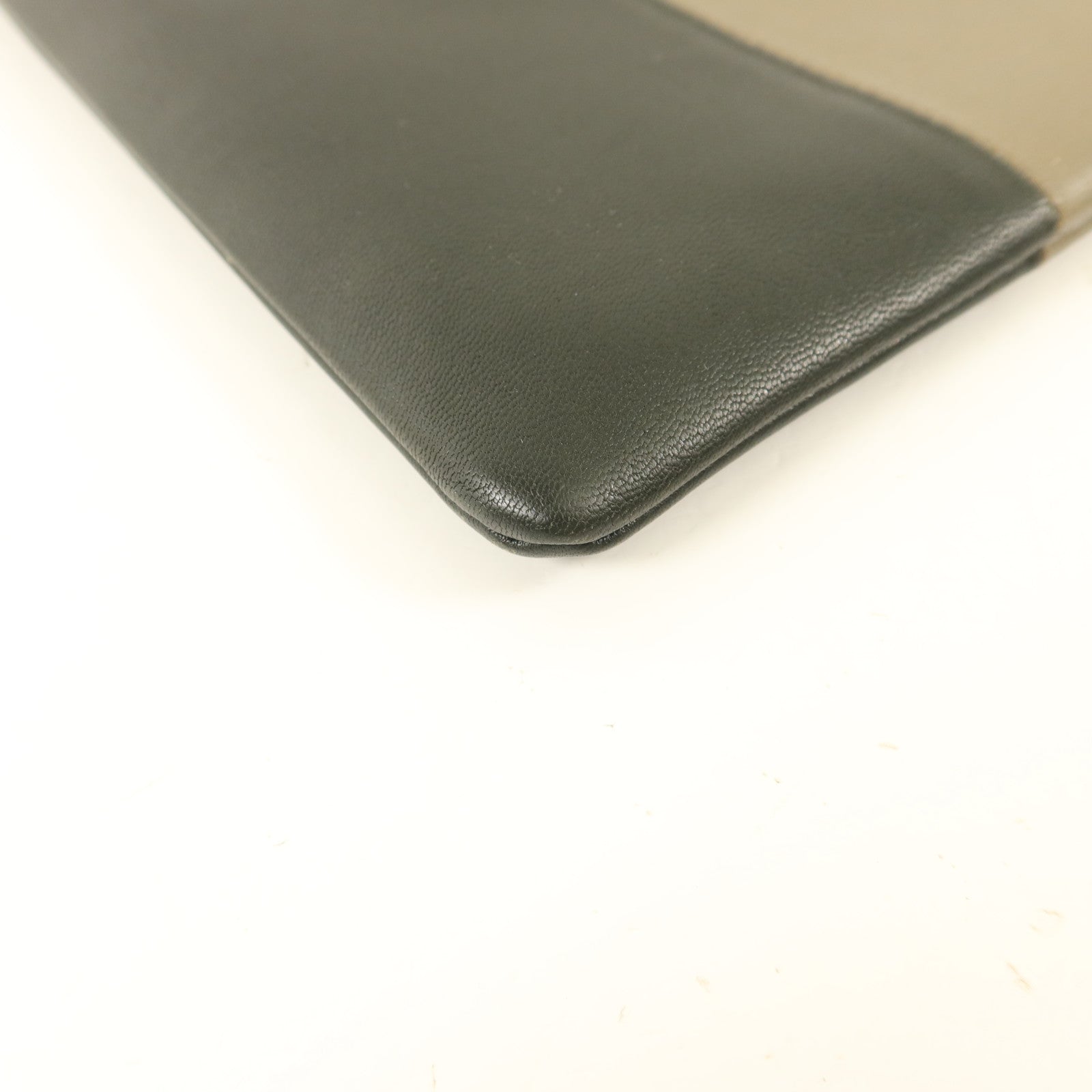 CELINE 牛皮皮革Pouch金扣小袋