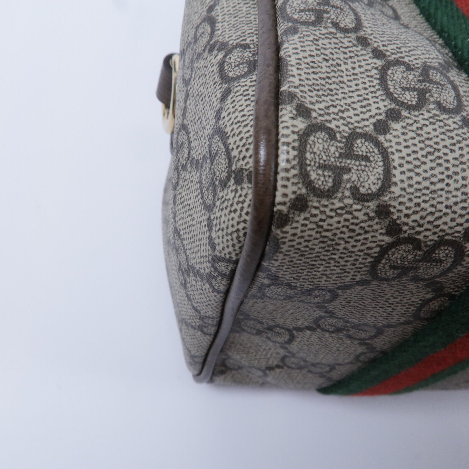 GUCCI 塗層帆布Ophidia Mini GG Supreme手挽肩背兩用袋