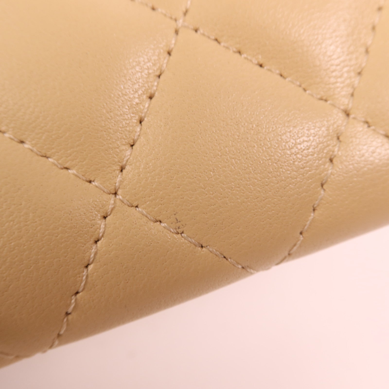 CHANEL 【激減優惠】羊皮皮革Card Case銀扣卡片套