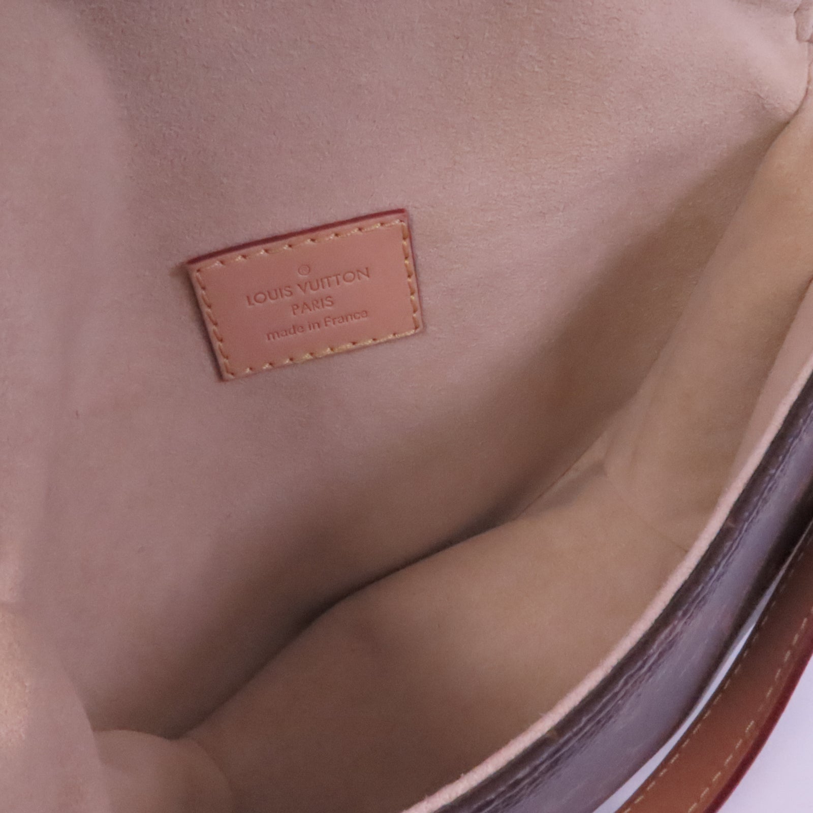 LOUIS VUITTON Monogram Saumur BB金扣手挽肩背兩用袋啡色