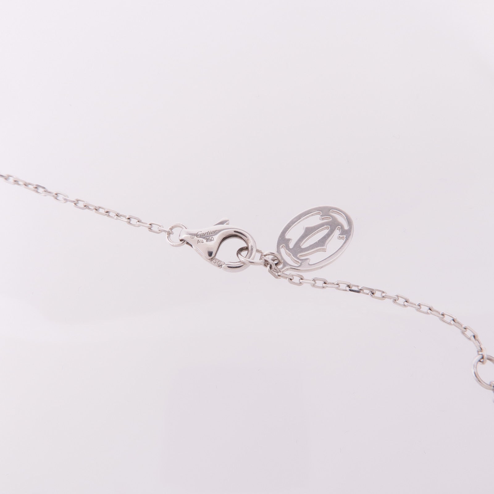 CARTIER 18K白金d'Amour Diamond Pendant鑽石項鍊