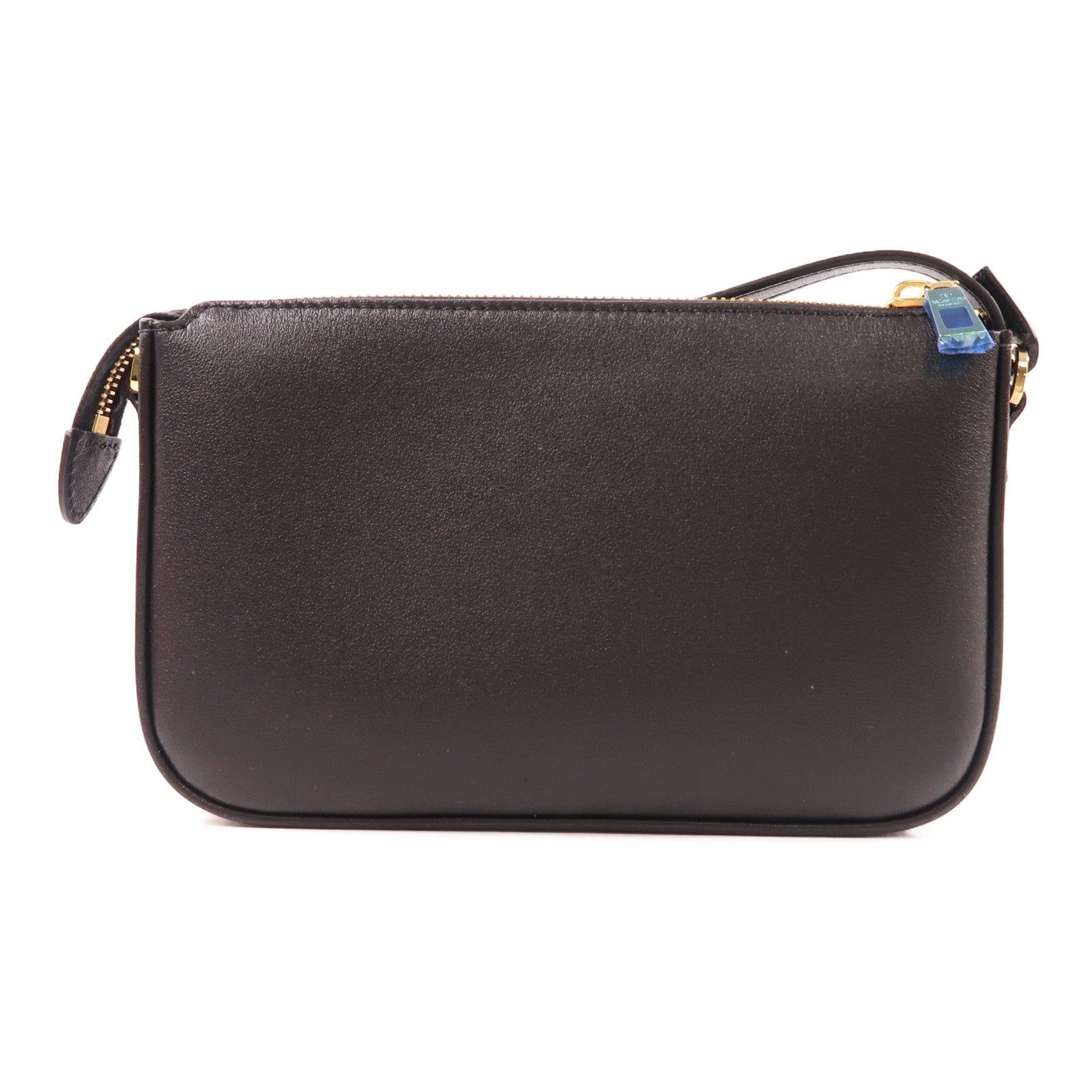 Valentino GHW Vlogo Mini Bag Shoulder Bag 6W2P0AA9MIM/0NO Calfskin Leather Black