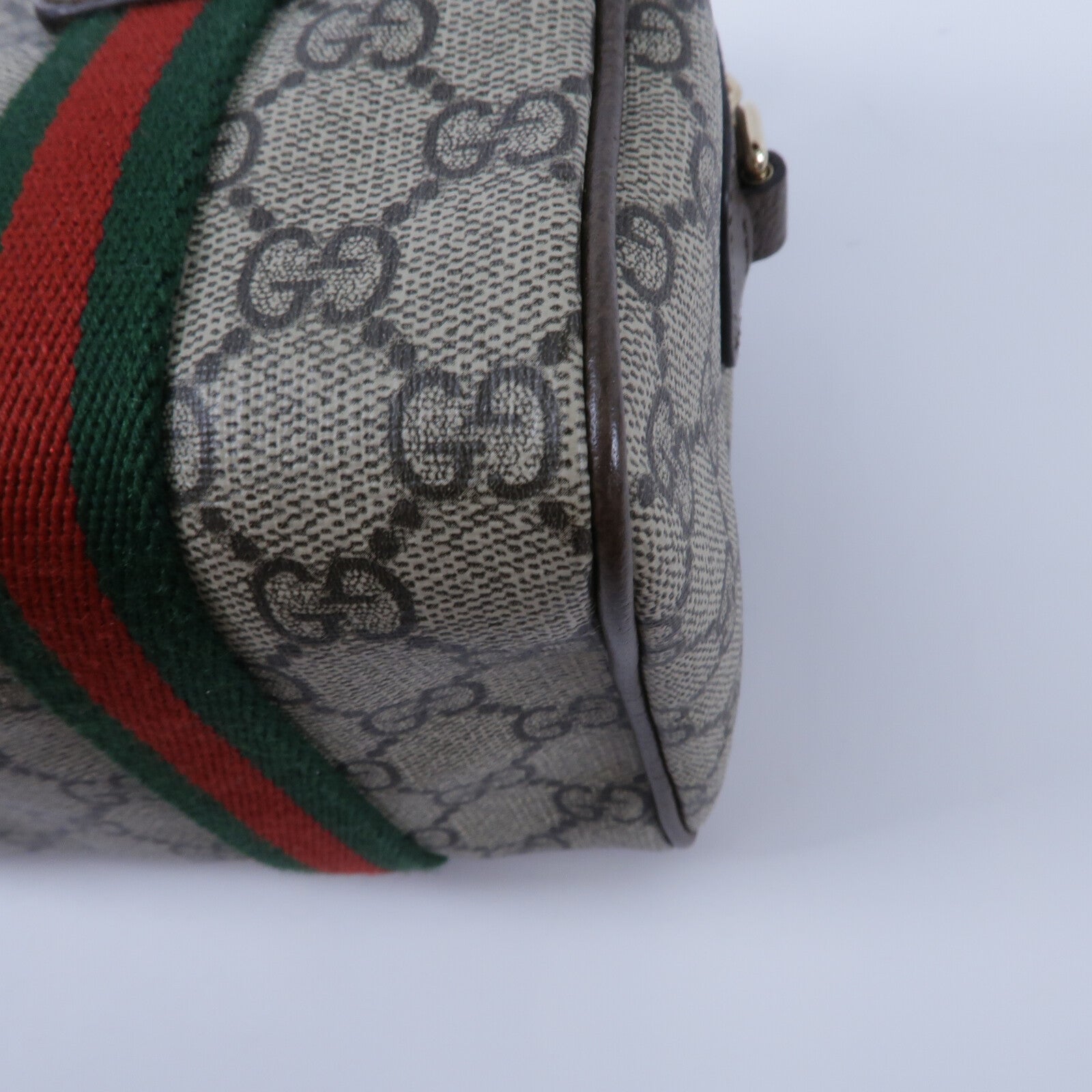 GUCCI 塗層帆布Ophidia Mini GG Supreme手挽肩背兩用袋