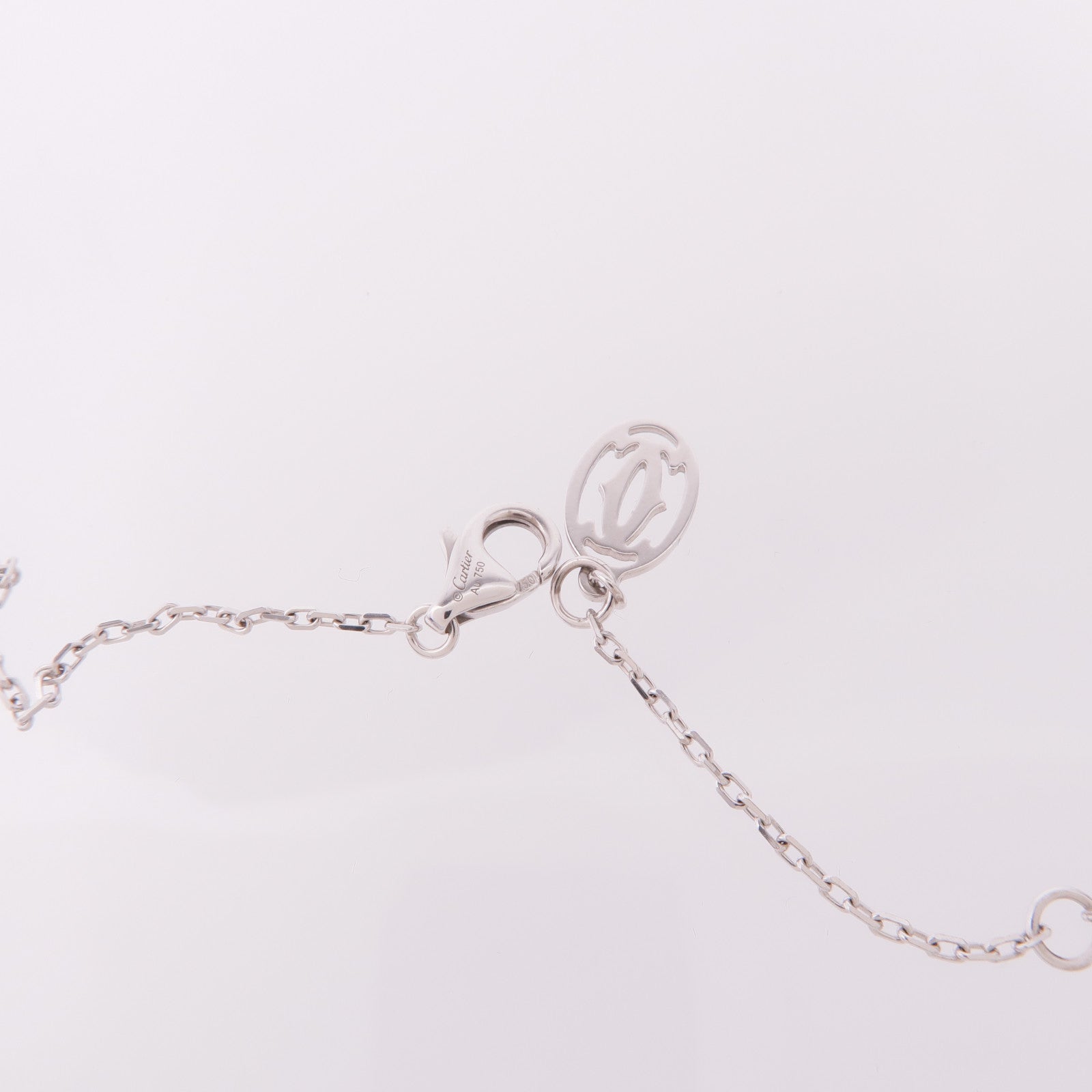 CARTIER 18K白金d'Amour Diamond Pendant鑽石項鍊