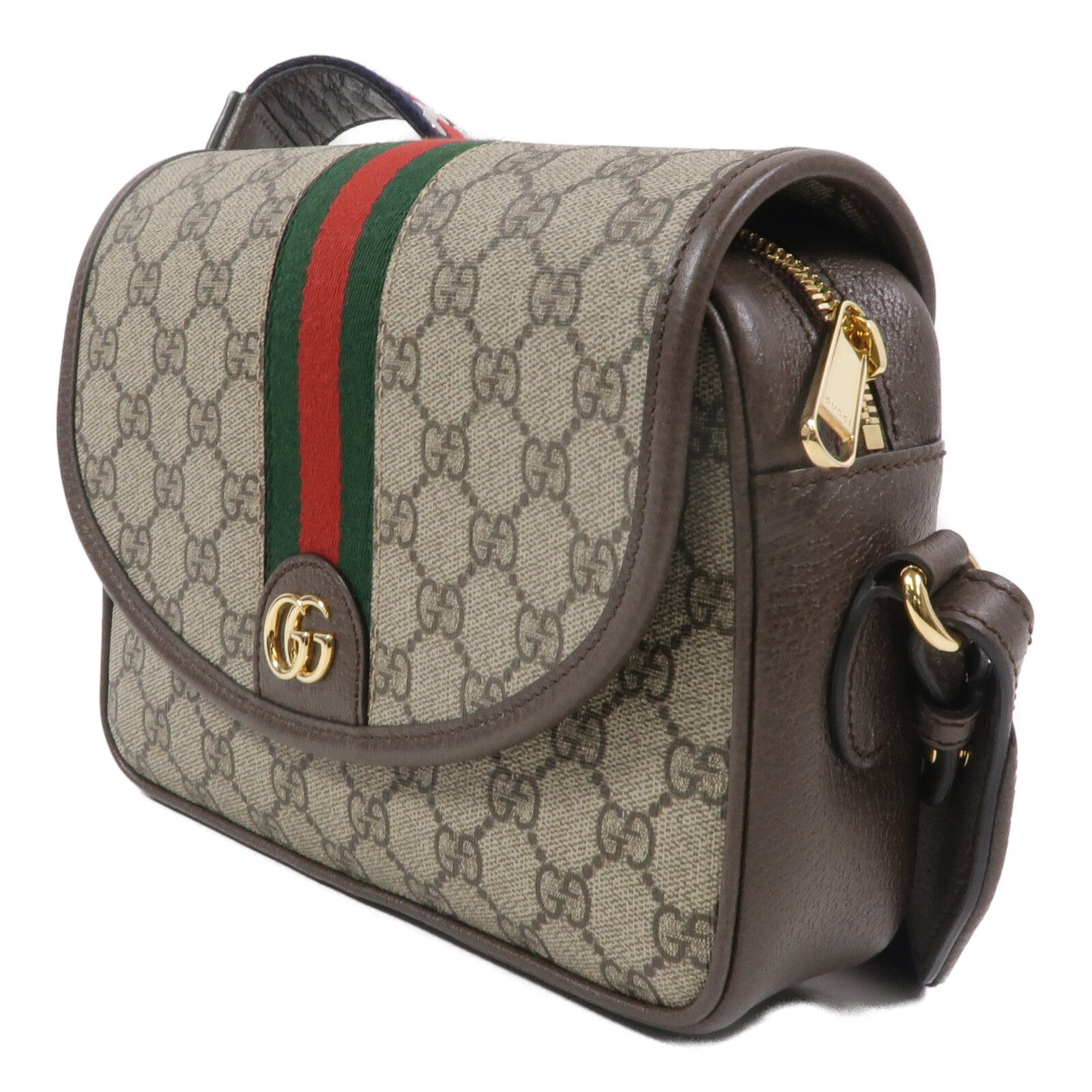 GUCCI 塗層帆布Ophidia GG Small肩背袋