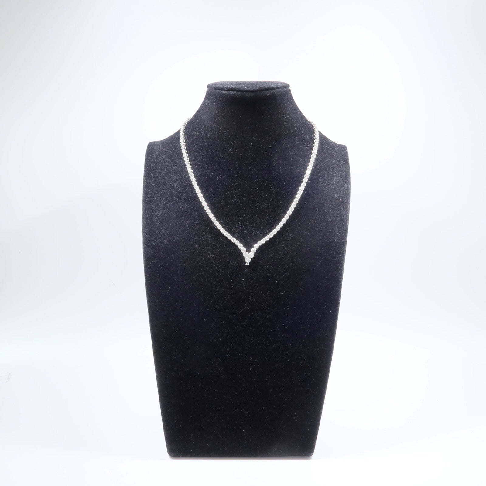 JEWELRY 18K白金Diamond Necklace鑽石項鍊