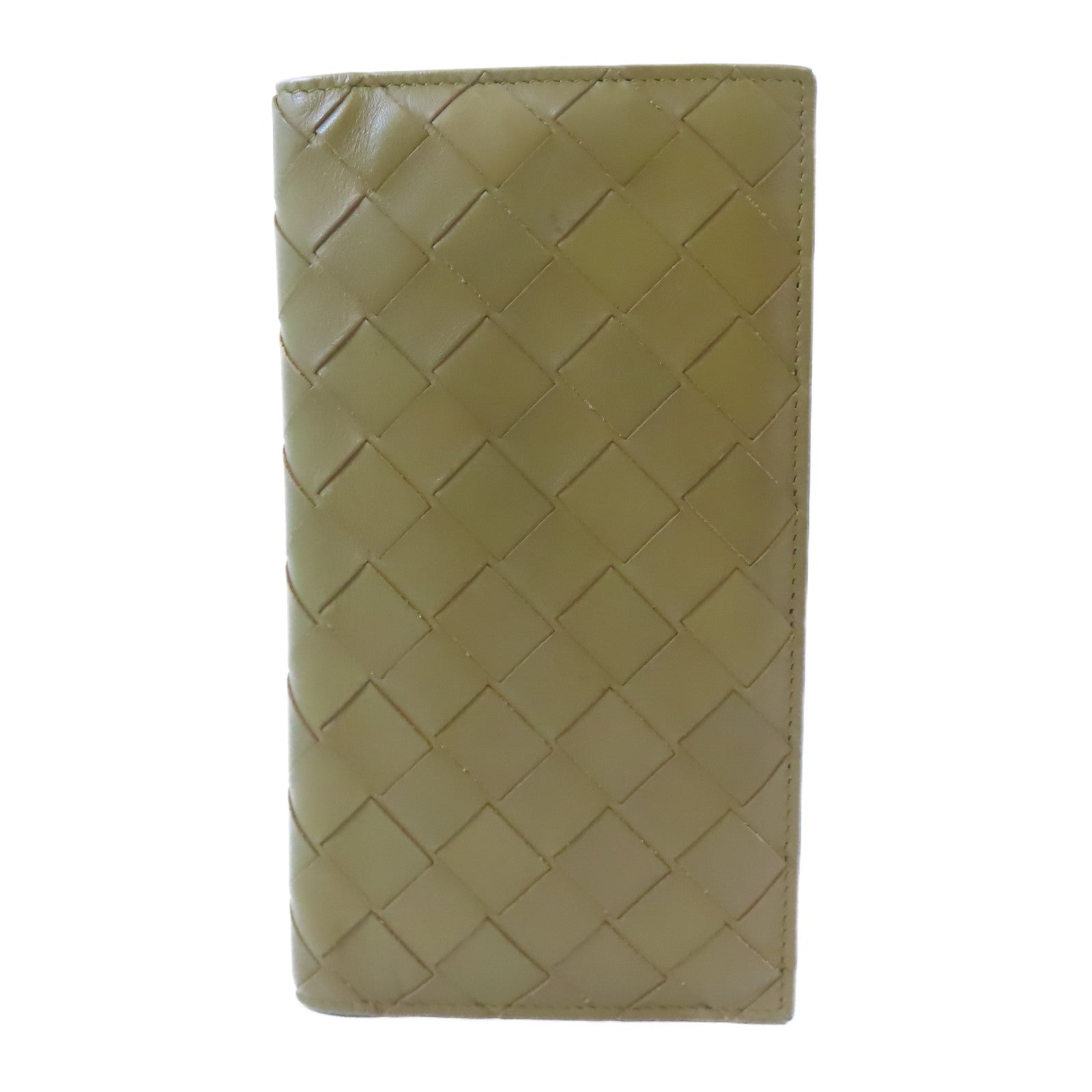 BOTTEGA VENETA 牛皮皮革Long Bifold Wallet長錢包啡色