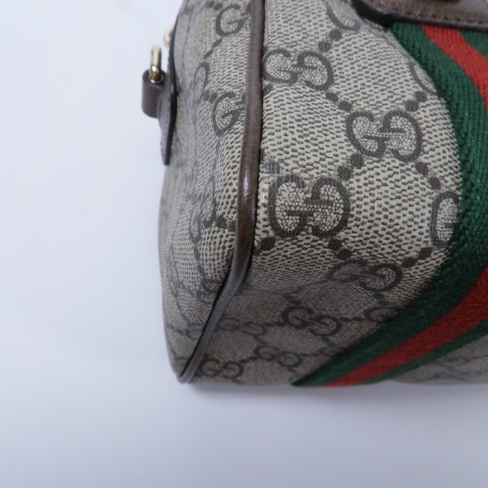 GUCCI 塗層帆布Ophidia Mini GG Supreme手挽肩背兩用袋