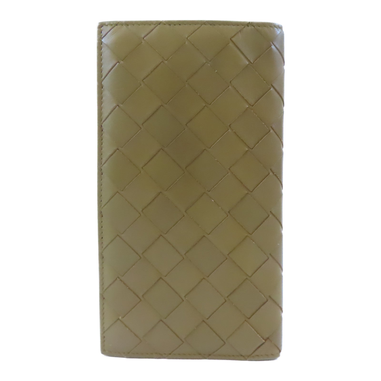 BOTTEGA VENETA 牛皮皮革Long Bifold Wallet長錢包啡色