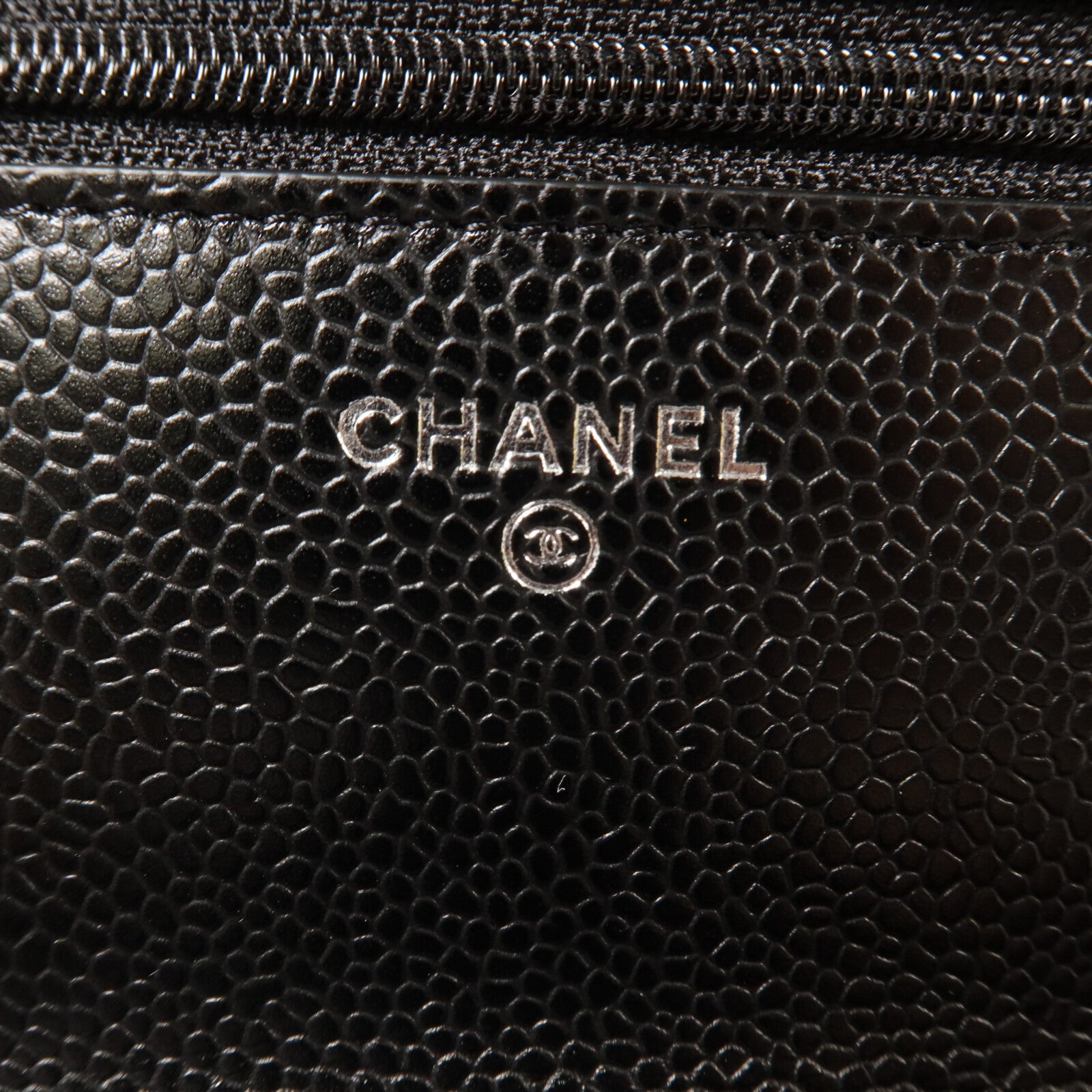 CHANEL 牛皮皮革Wallet On Chain鏈帶肩背袋