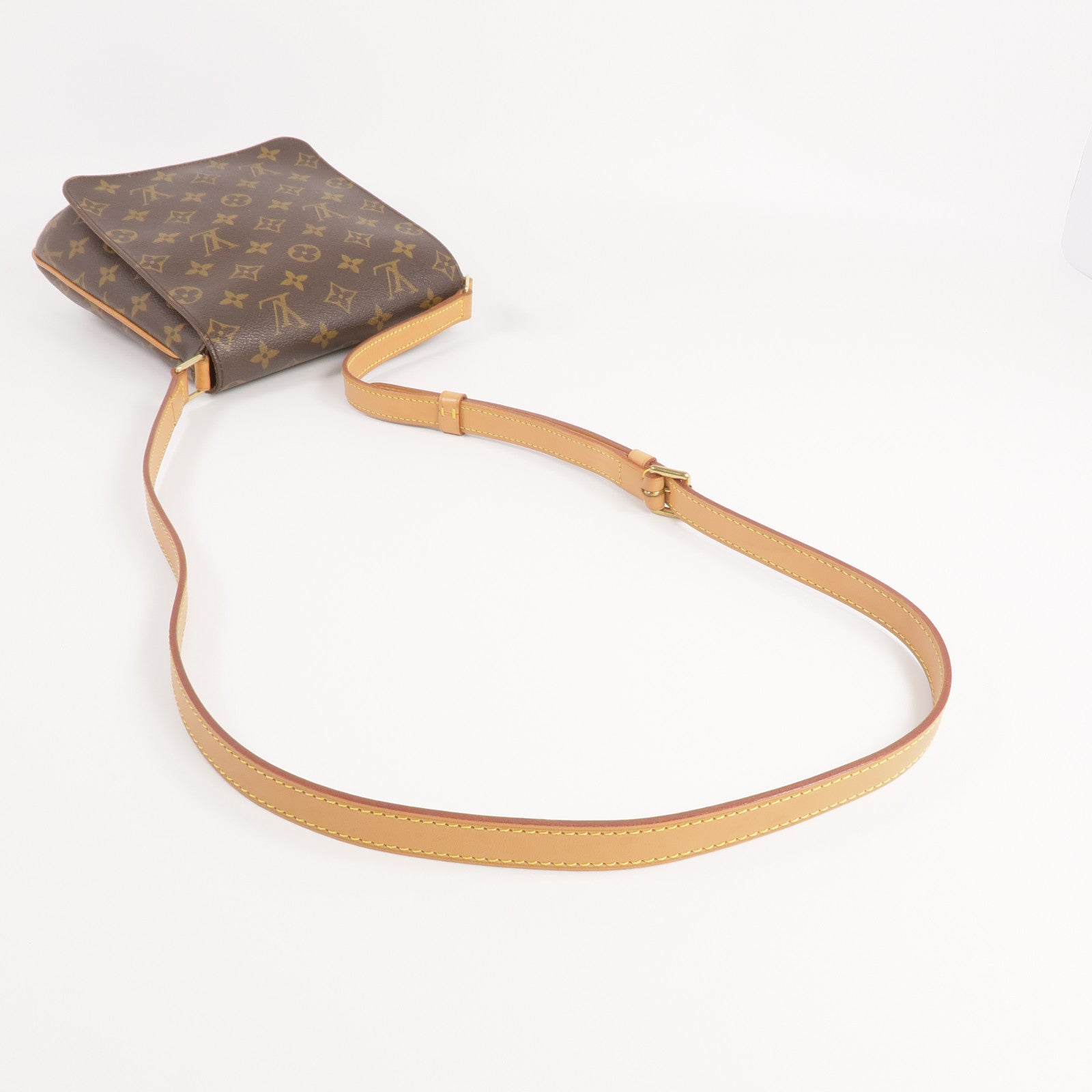 LOUIS VUITTON Monogram Musette Salsa Short金扣肩背袋