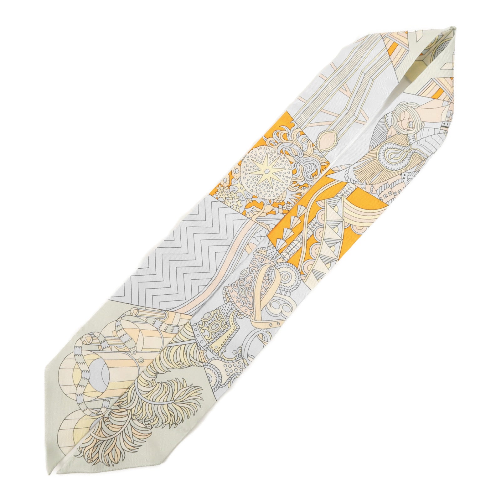 HERMES 絲質Twilly絲巾