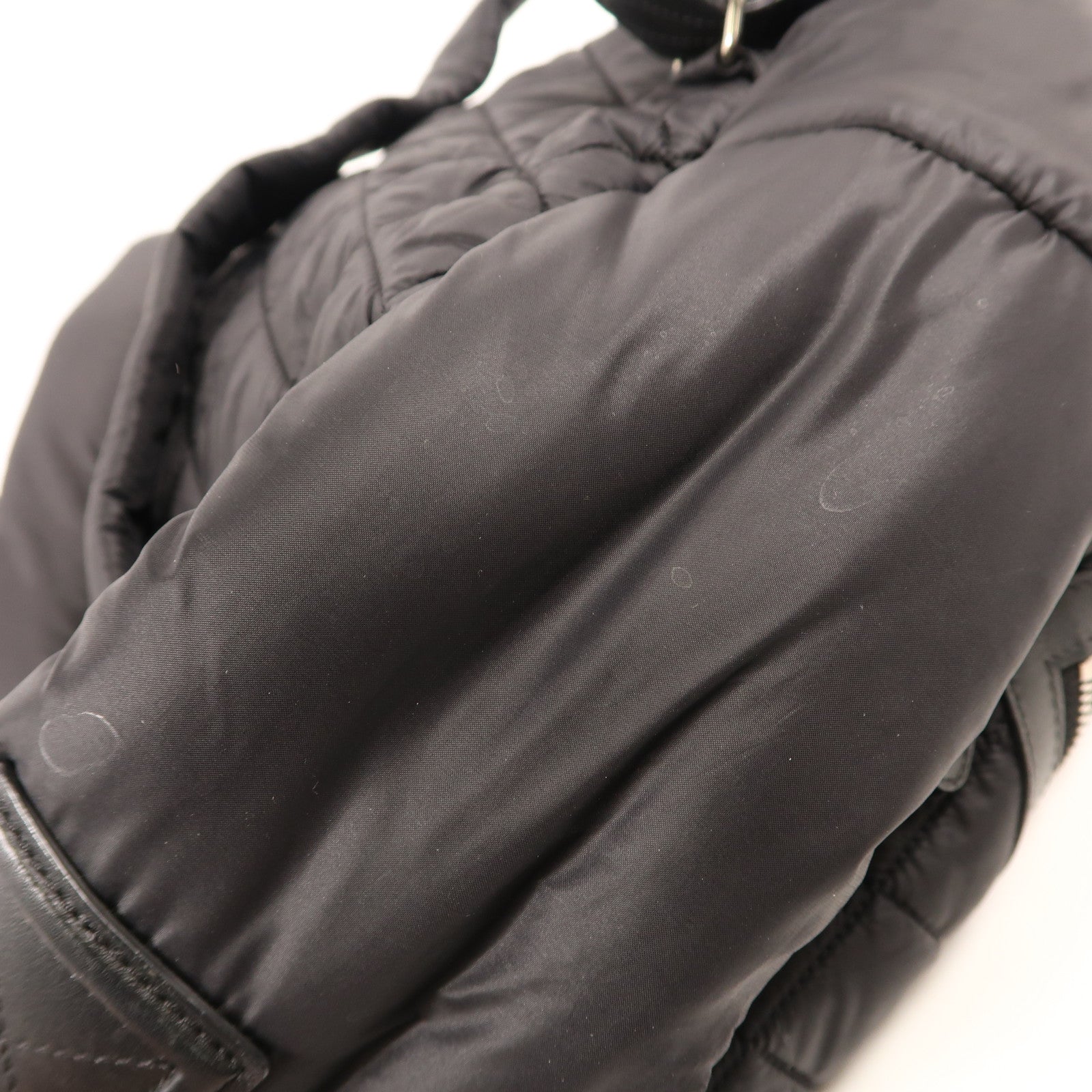 CHANEL CC SHW Coco Cocoon Rucksack Backpack Nylon Black