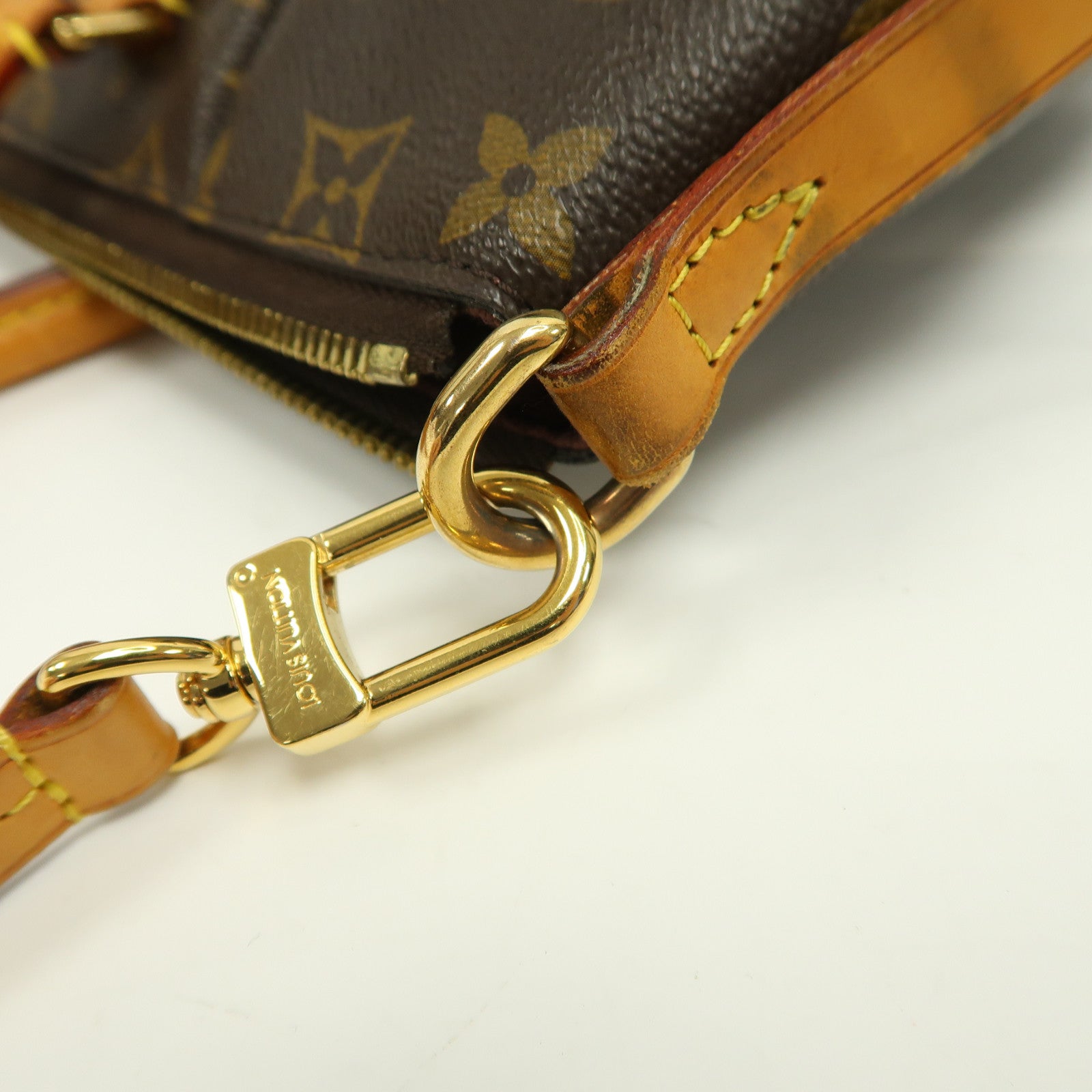 LOUIS VUITTON Monogram Turenne PM金扣手挽肩背兩用袋啡色