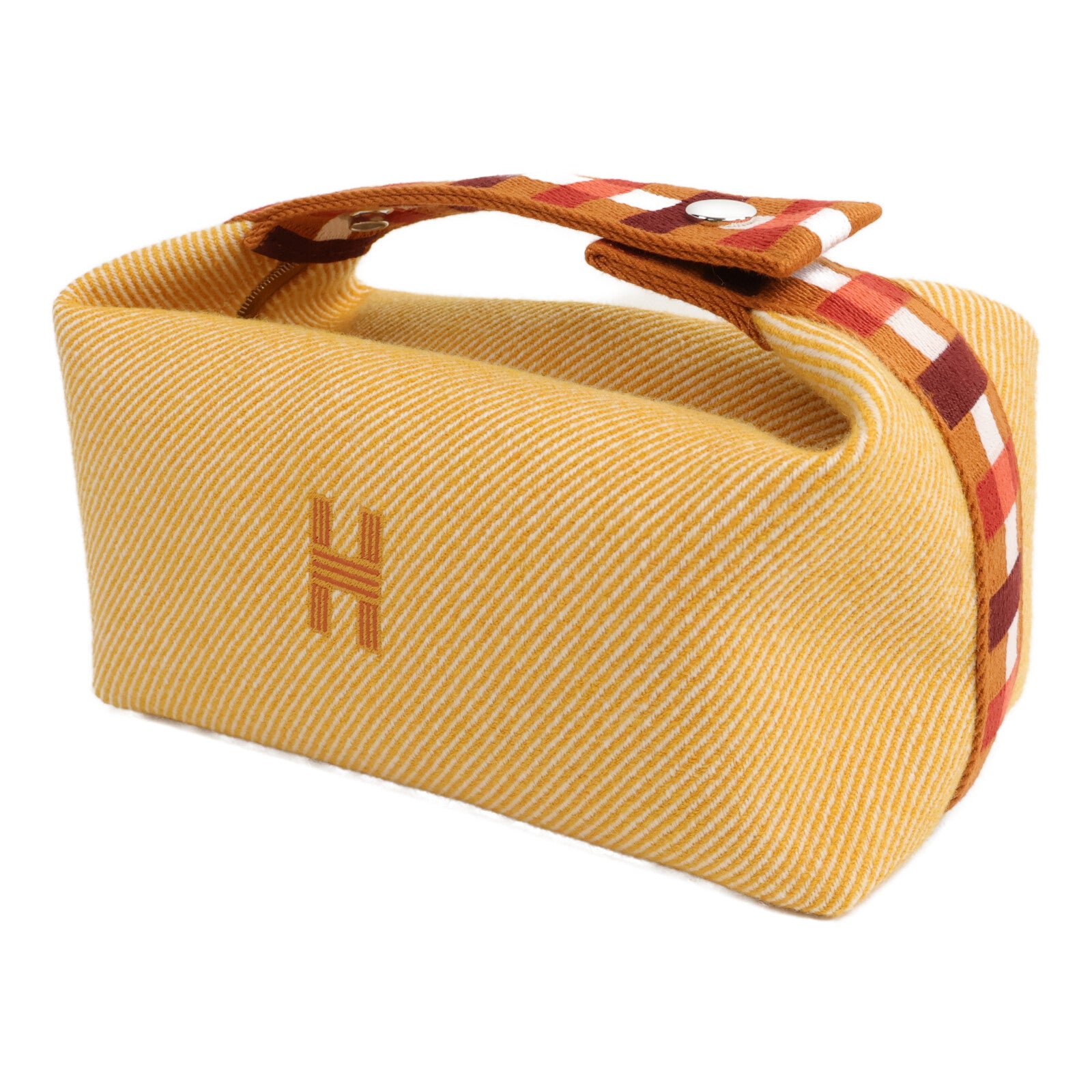 HERMES 帆布Bride a Brac PM手挽袋