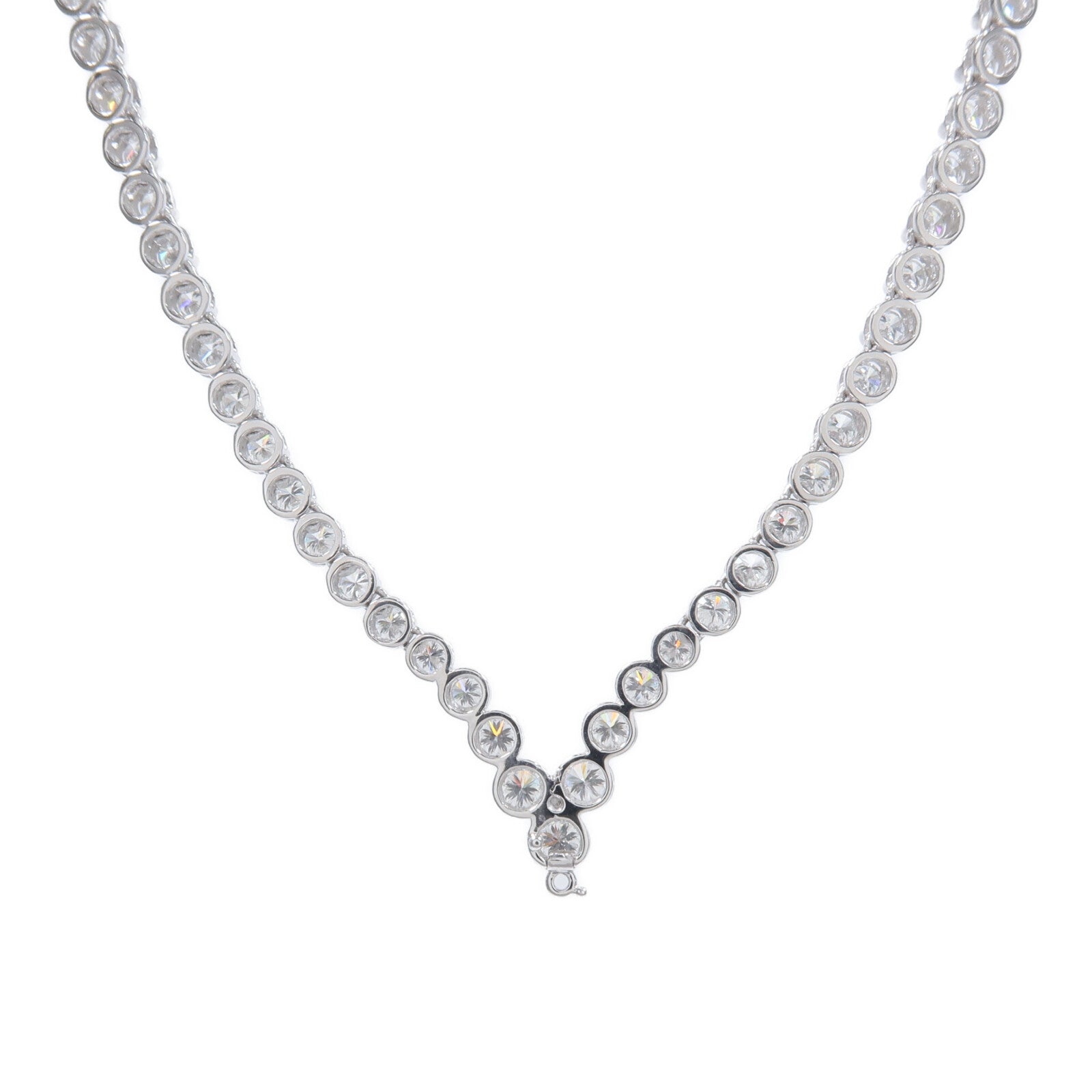 JEWELRY 18K白金Diamond Necklace鑽石項鍊