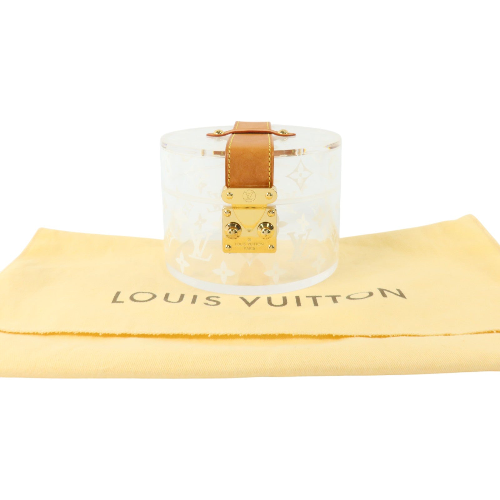 LOUIS VUITTON PVC Scott Case金扣收纳盒