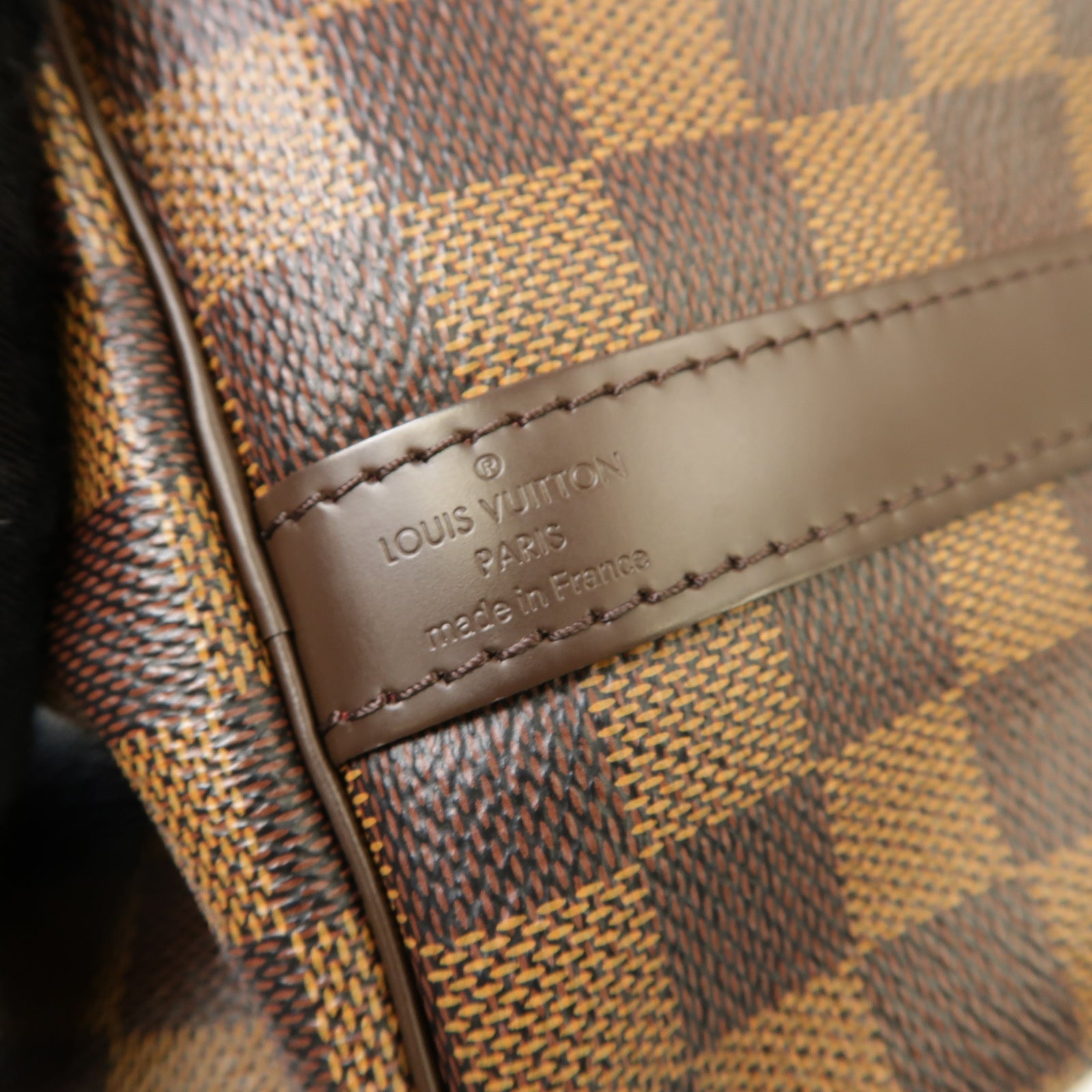 LOUIS VUITTON 【激減優惠】Damier Speedy Bandouliere 25金扣手挽肩背兩用袋啡色