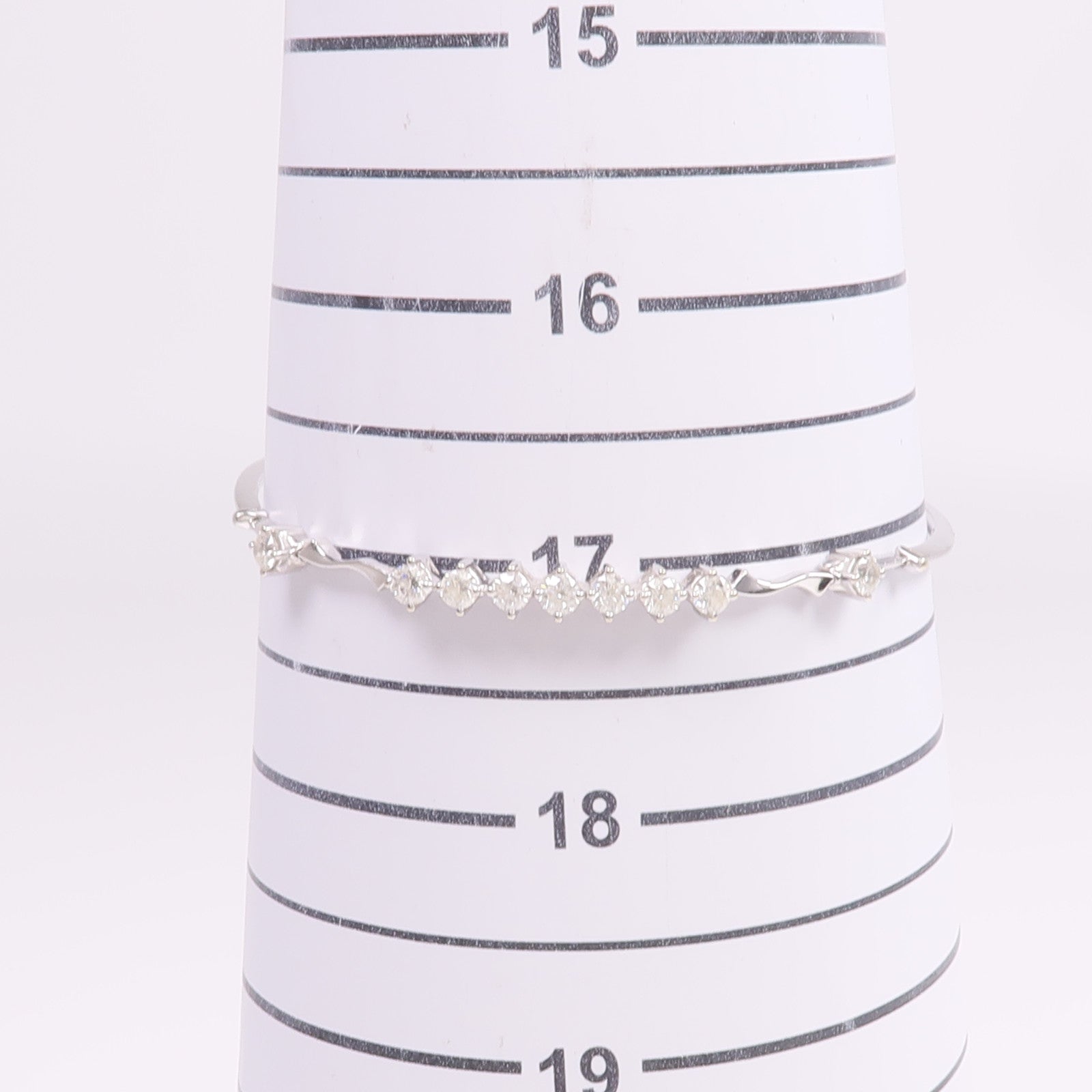 JEWELRY 【激減優惠】18K白金Diamond Bracelet鑽石手鏈