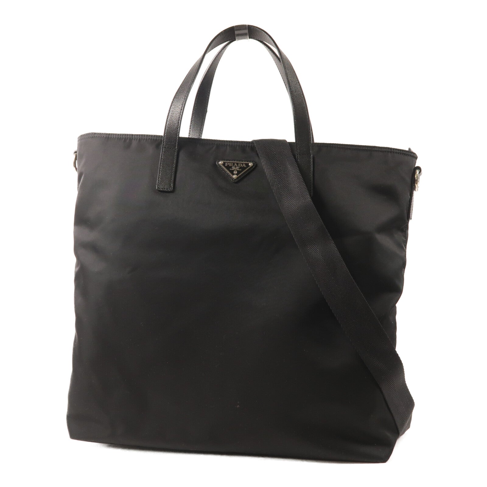 PRADA 尼龍Tote Bag手挽肩背兩用袋