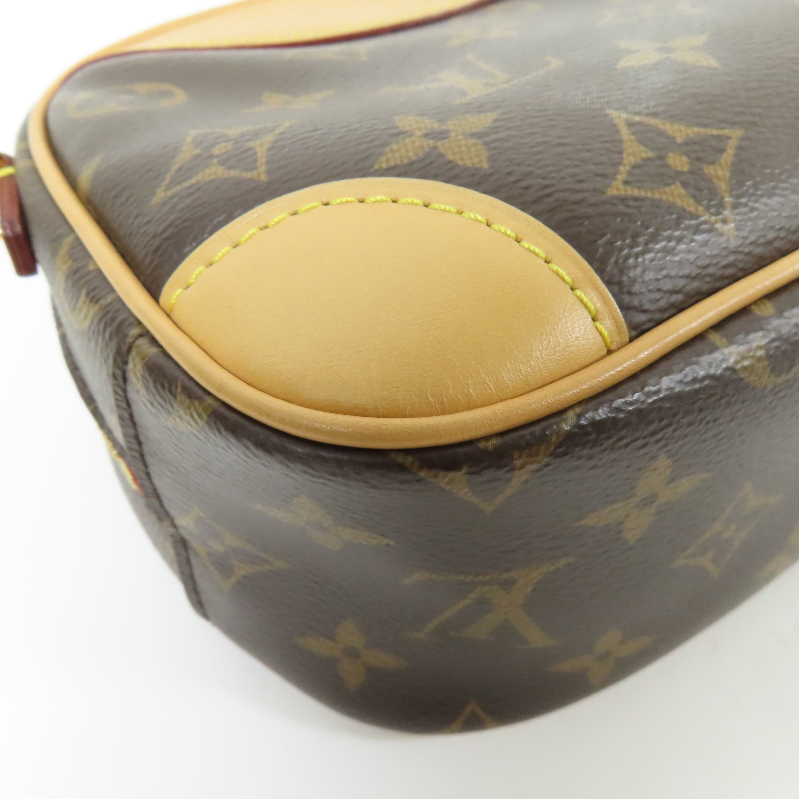 LOUIS VUITTON Monogram Deauville Mini金扣肩背袋