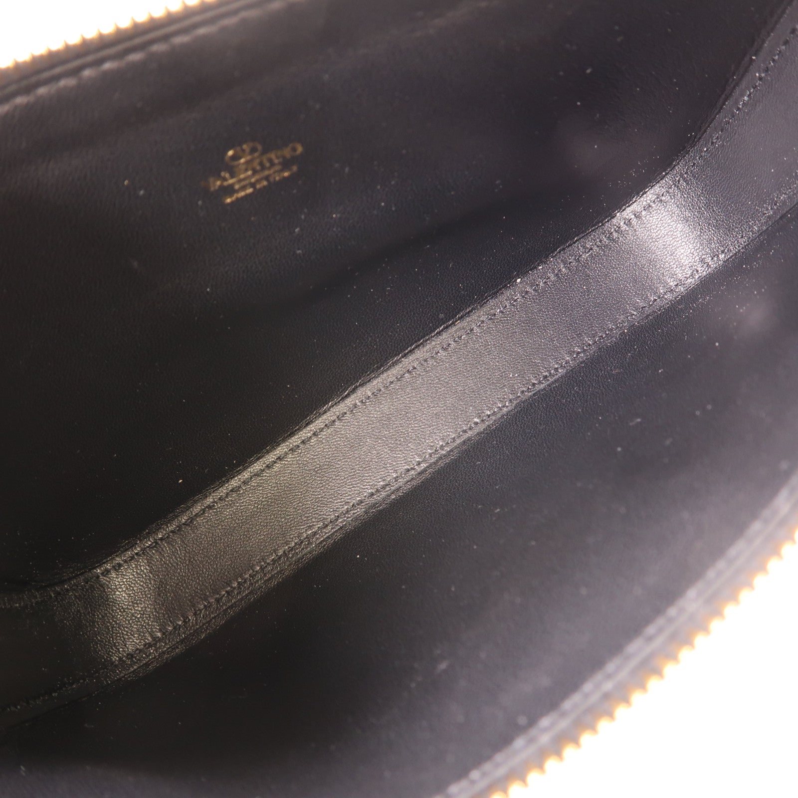 Valentino 牛皮皮革Vlogo Minibag金扣肩背袋