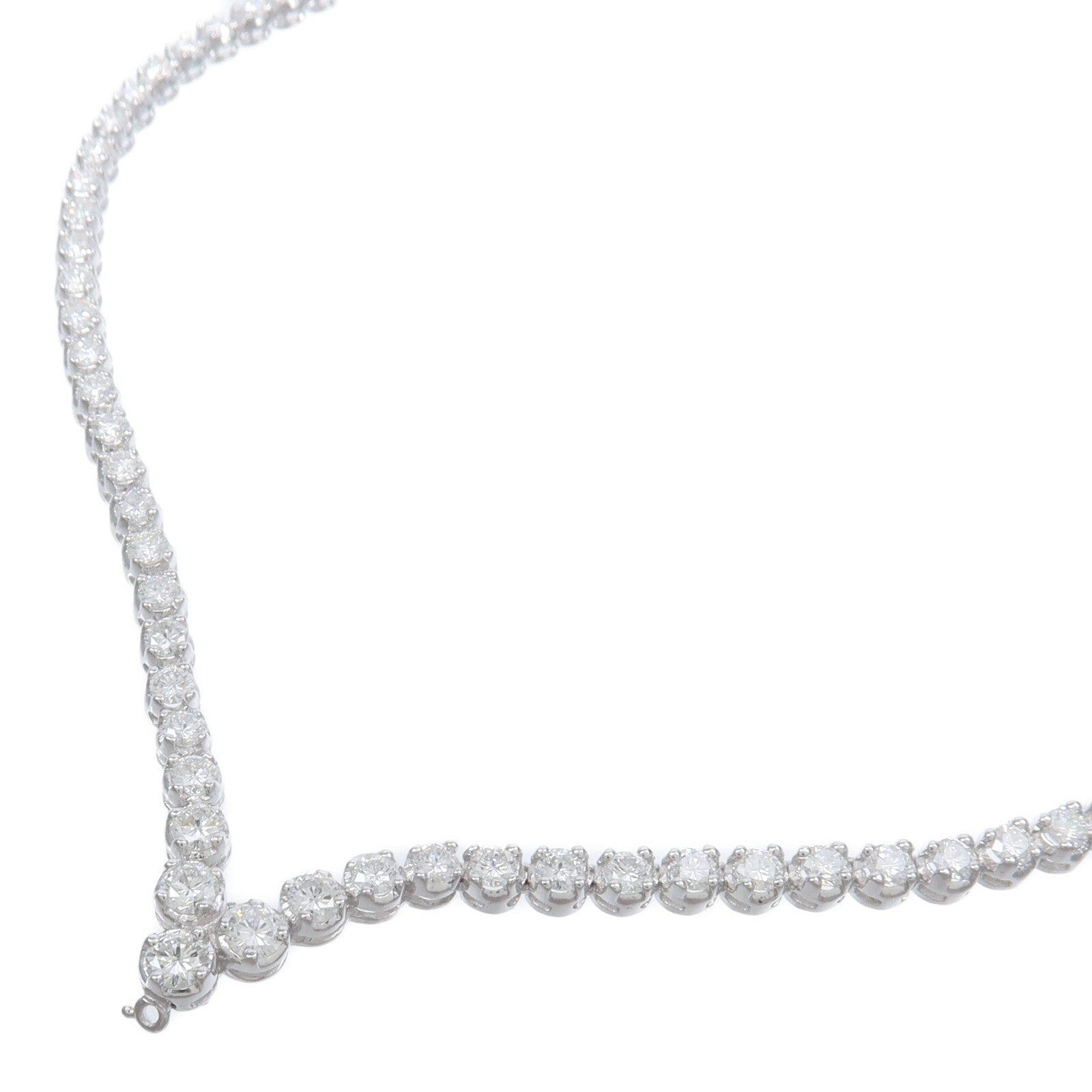 JEWELRY 18K白金Diamond Necklace鑽石項鍊