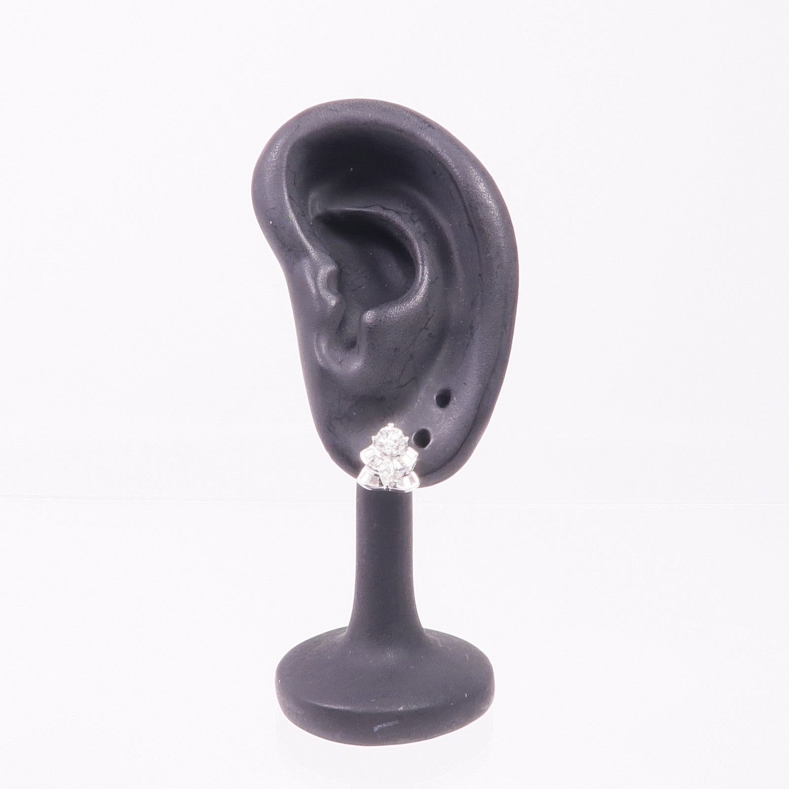 JEWELRY 18K白金Diamond Earrings鑽石耳環