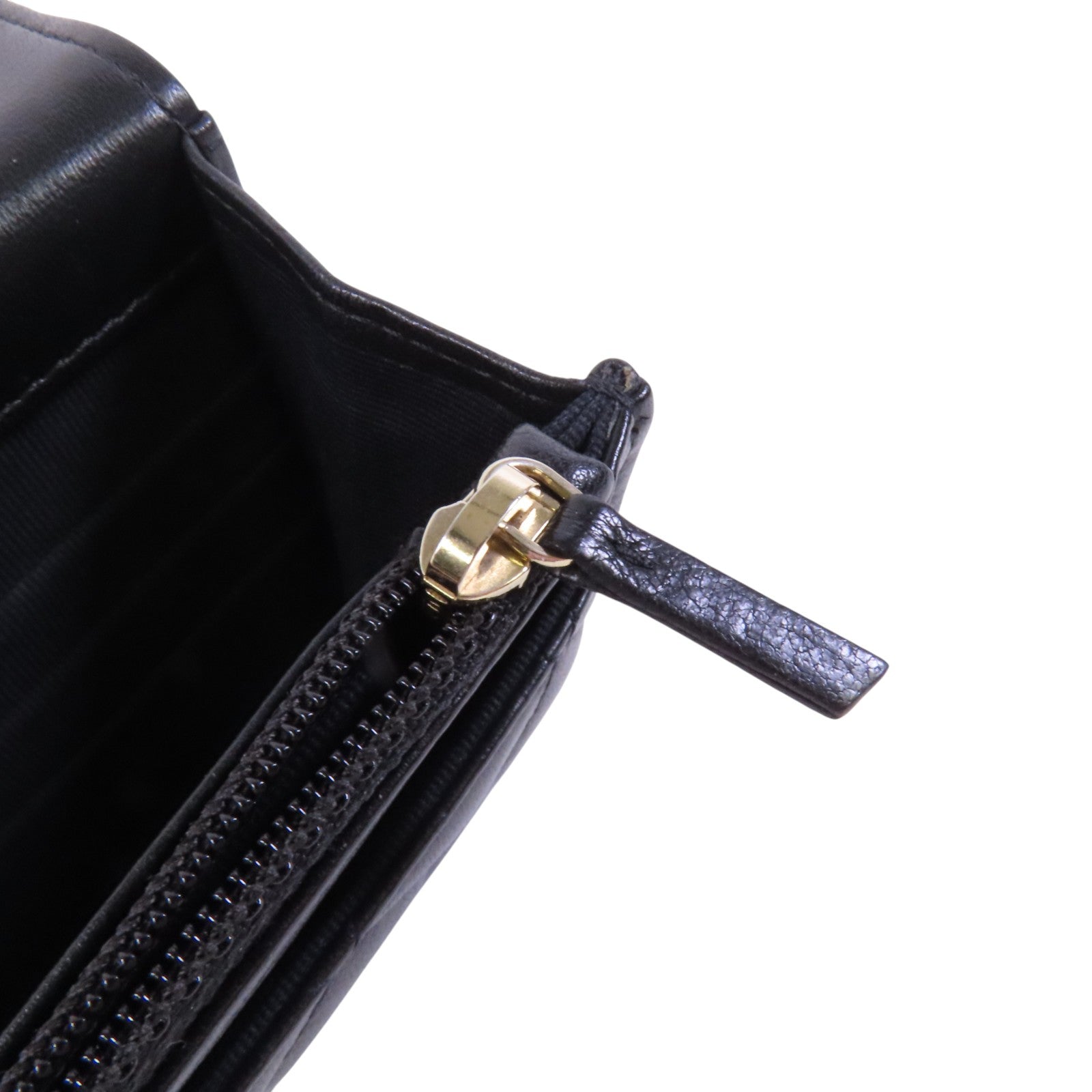 CHANEL 【激減優惠】羊皮皮革WOC Wallet On Chain金扣鏈帶肩背袋