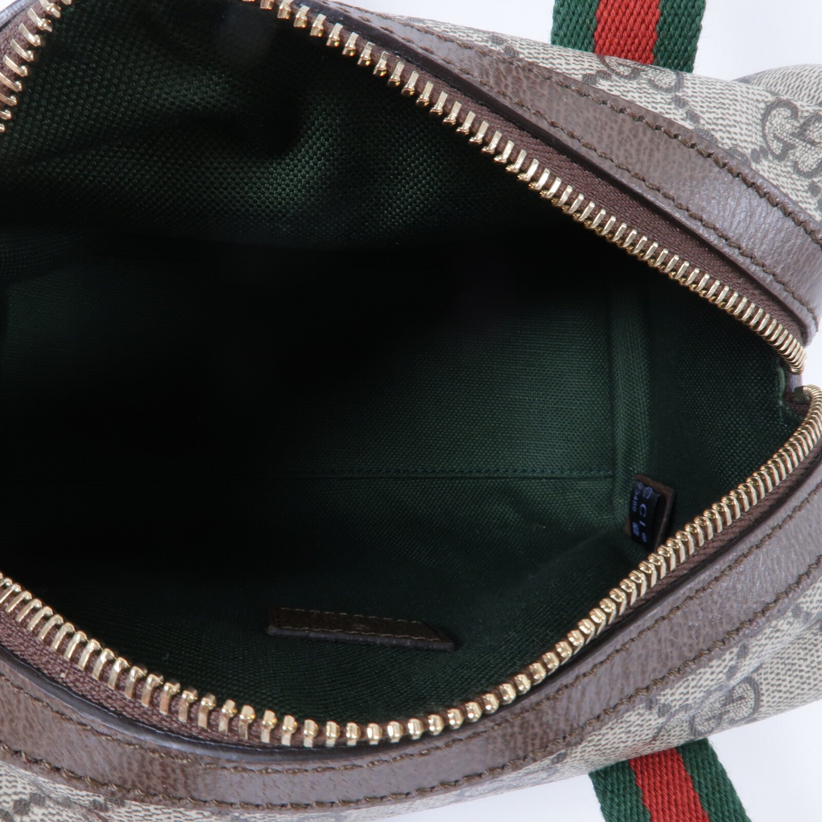 GUCCI 塗層帆布Ophidia Mini GG Supreme手挽肩背兩用袋