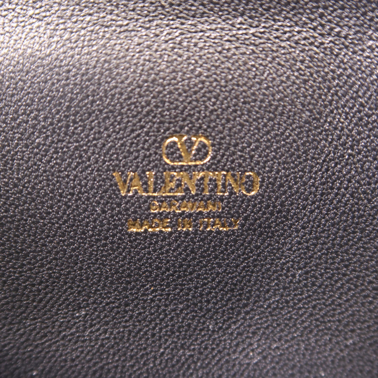 Valentino GHW Vlogo Mini Bag Shoulder Bag 6W2P0AA9MIM/0NO Calfskin Leather Black