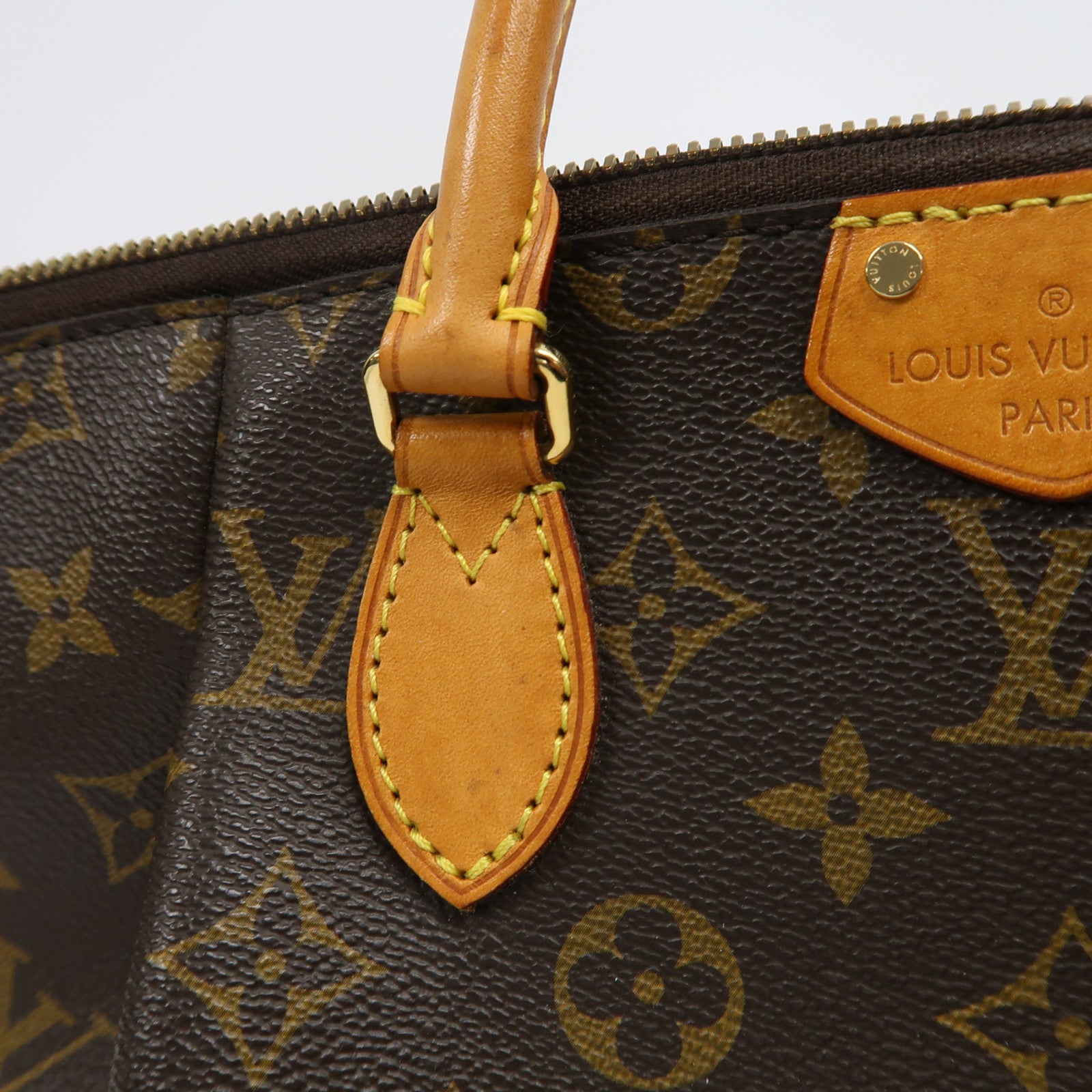 LOUIS VUITTON Monogram Turenne PM金扣手挽肩背兩用袋啡色