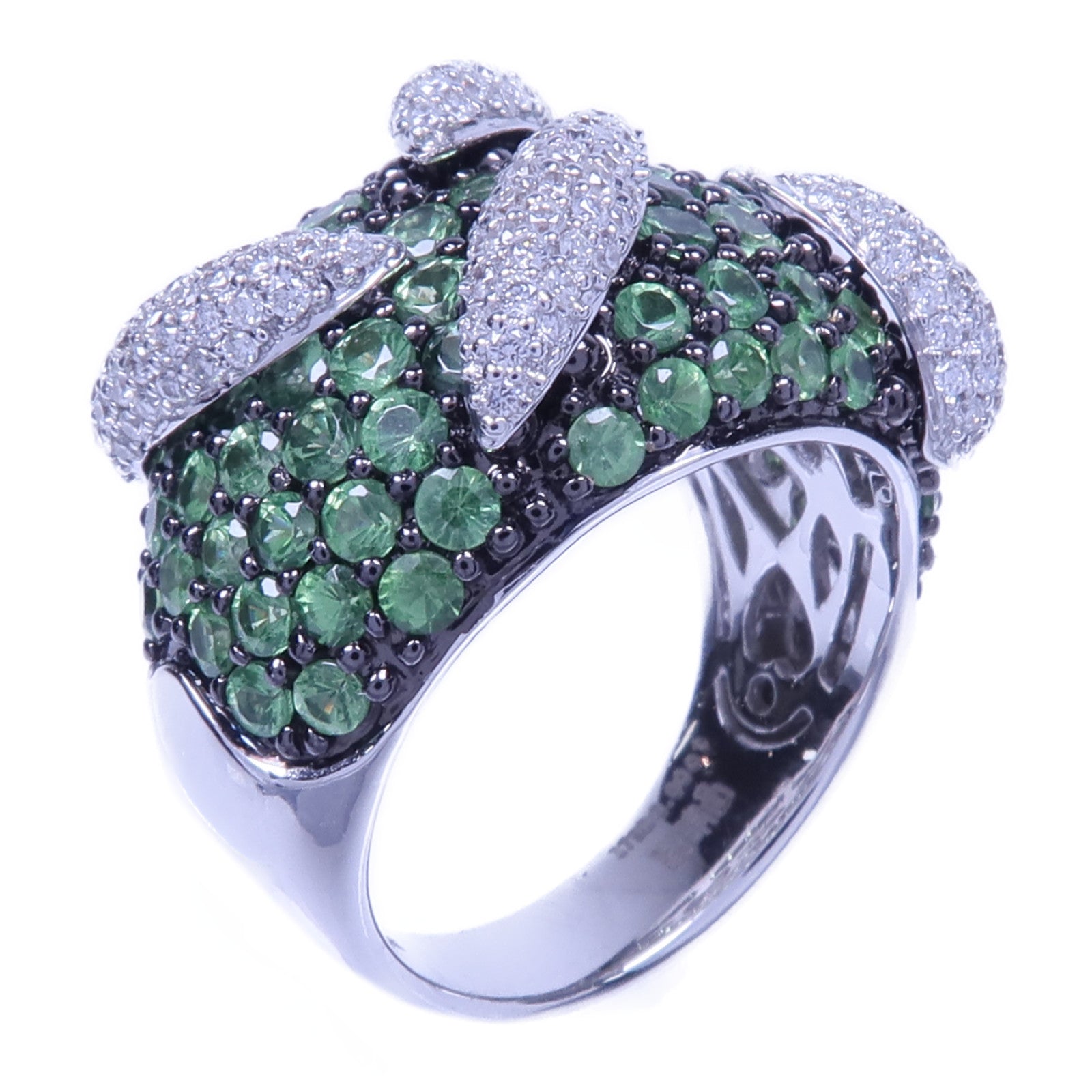 JEWELRY 18K白金Diamond Ring鑽石戒指US#3.75