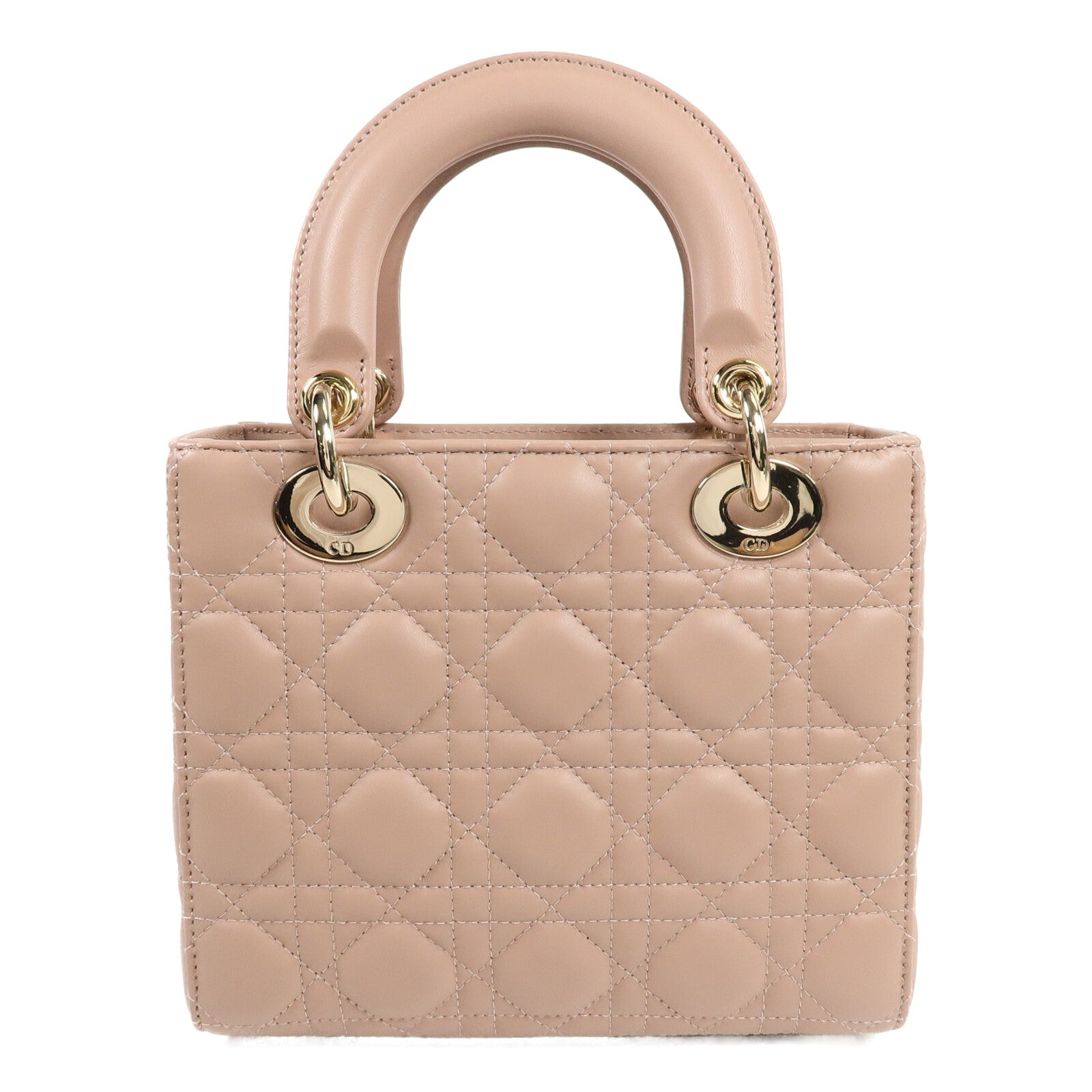 Dior 羊皮皮革Small Lady Dior My ABC Dior手挽肩背兩用袋