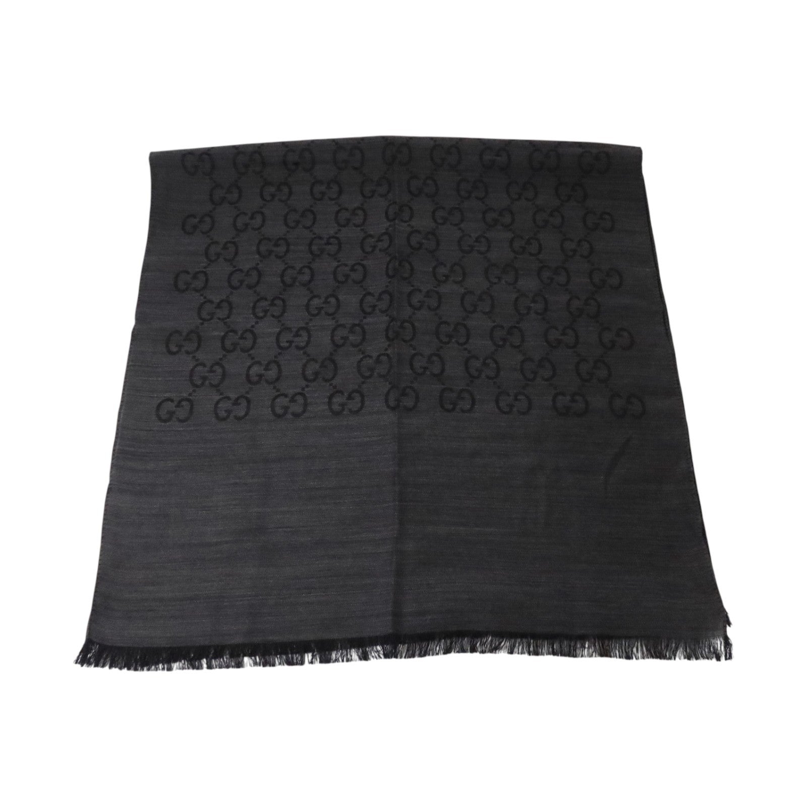 GUCCI 羊毛/絲質Scarf 45X180cm絲巾