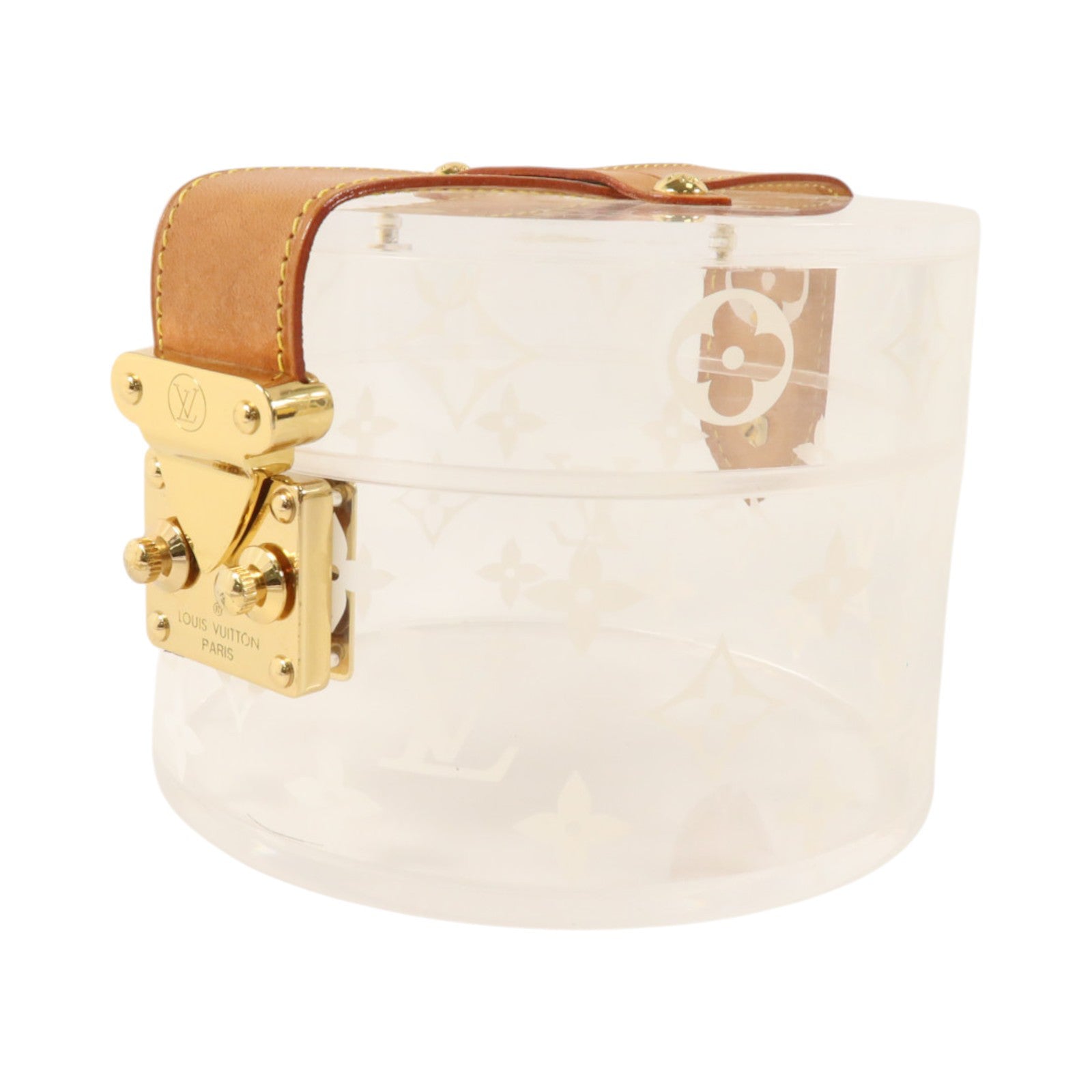 LOUIS VUITTON PVC Scott Case金扣收纳盒