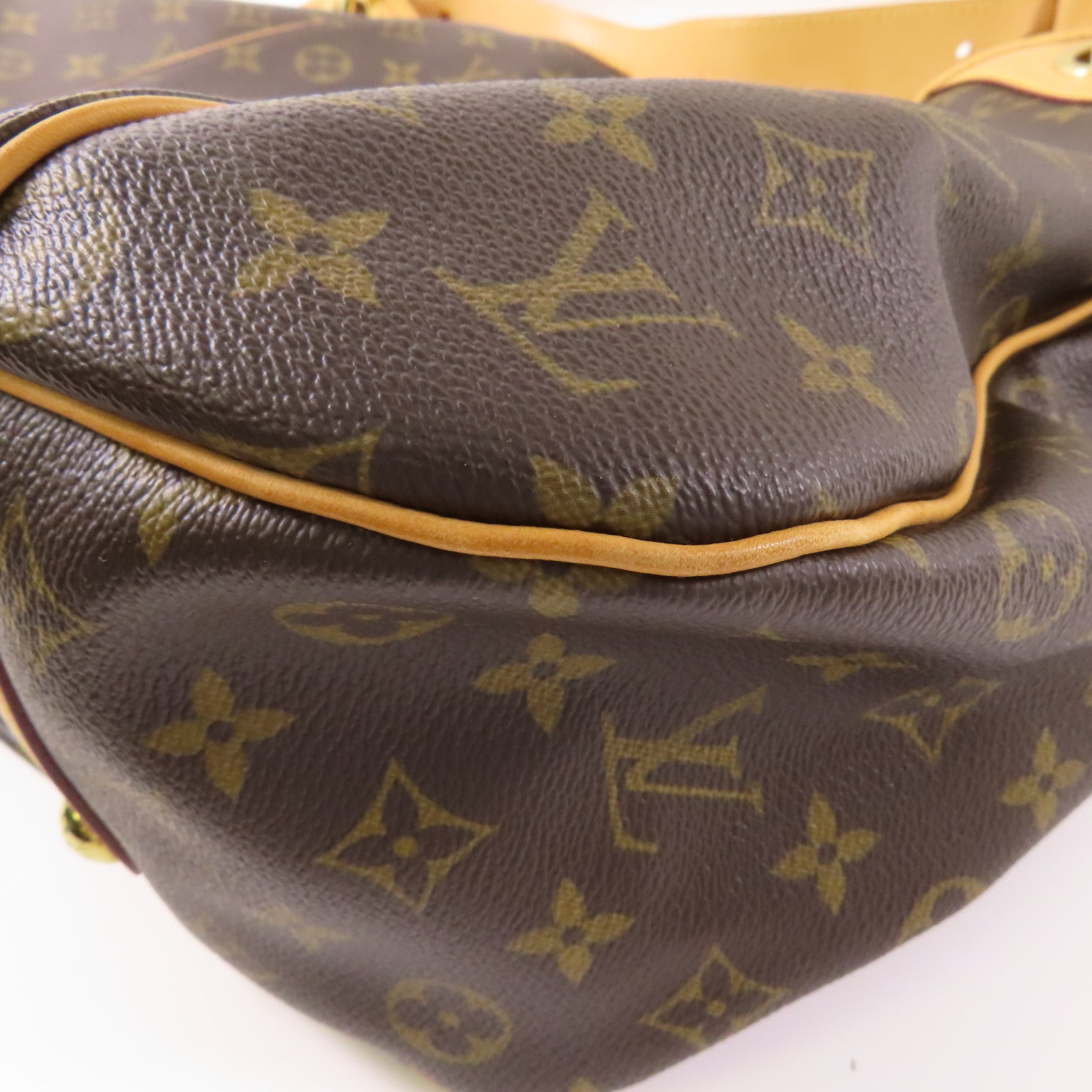 LOUIS VUITTON Monogram Galliera GM金扣肩背袋