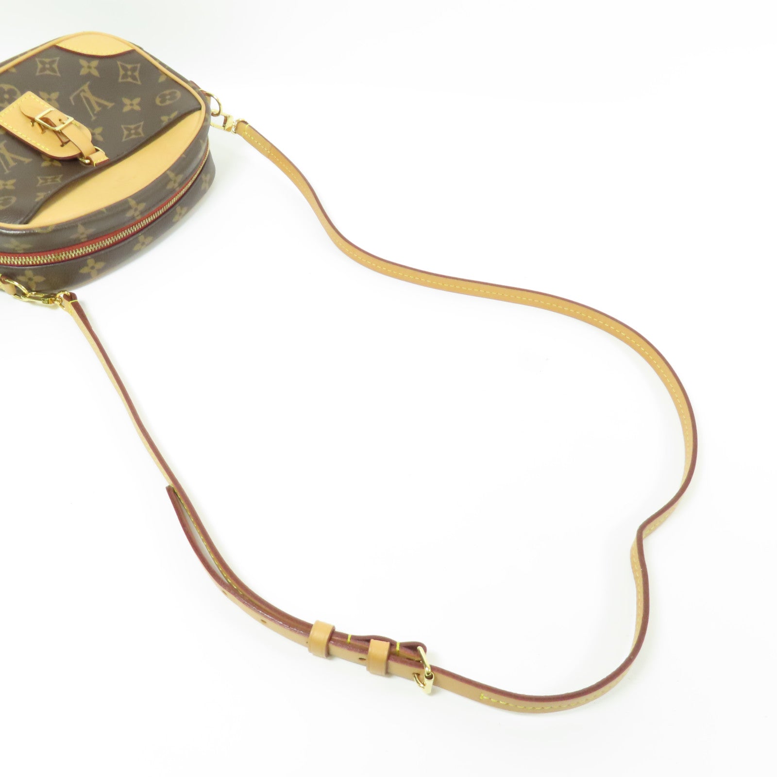 LOUIS VUITTON Monogram Deauville Mini金扣肩背袋