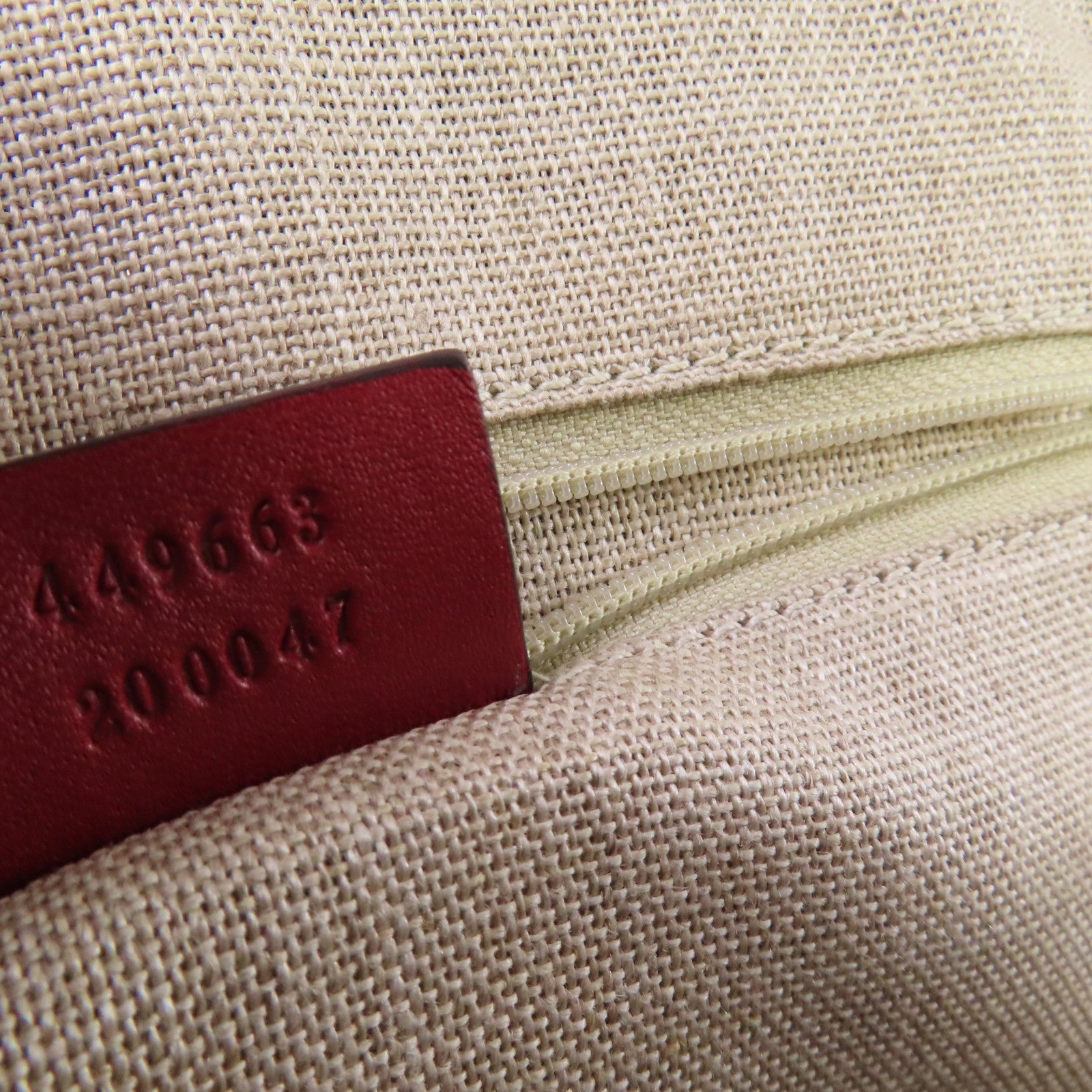 GUCCI 【激減優惠】牛皮皮革Micro Guccissima 2Way Shoulder Bag金扣手挽肩背兩用袋紅色