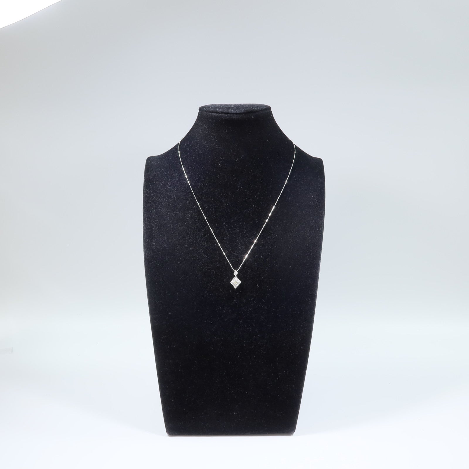 JEWELRY 18K白金Diamond Necklace鑽石項鍊